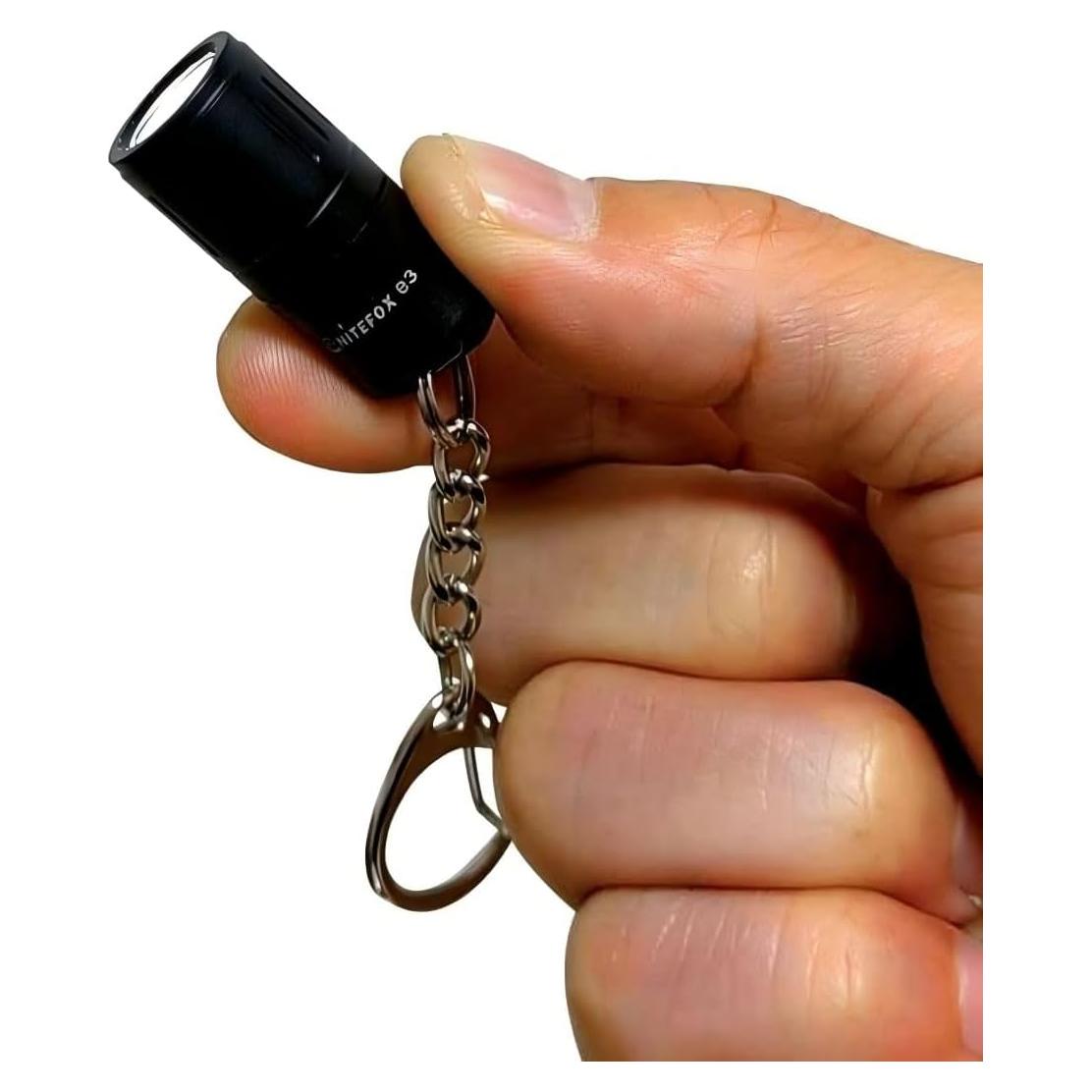 Mini Linterna de Llavero Nitefox e3 100 Lúmenes Impermeable
