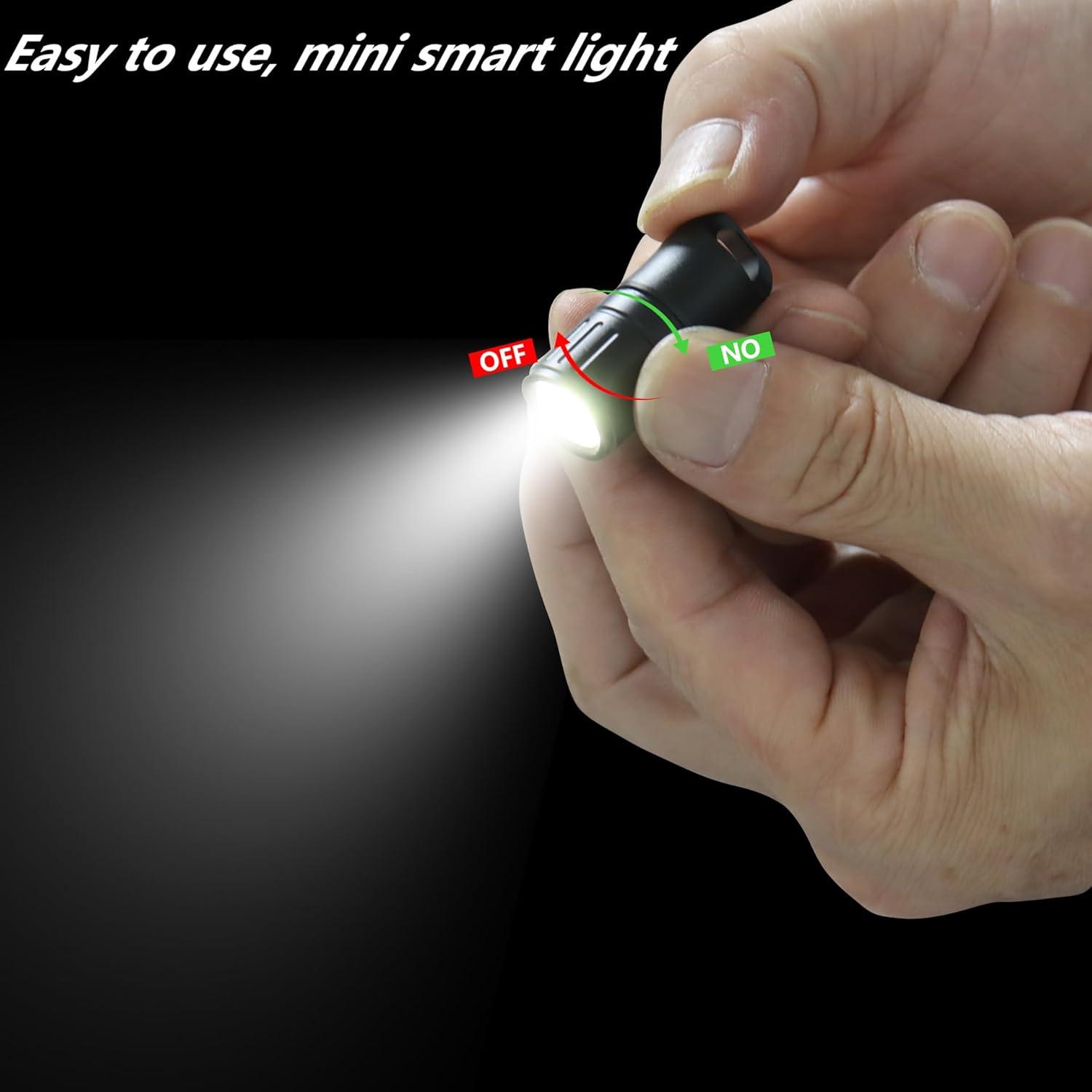 Mini Linterna de Llavero Nitefox e3 100 Lúmenes Impermeable