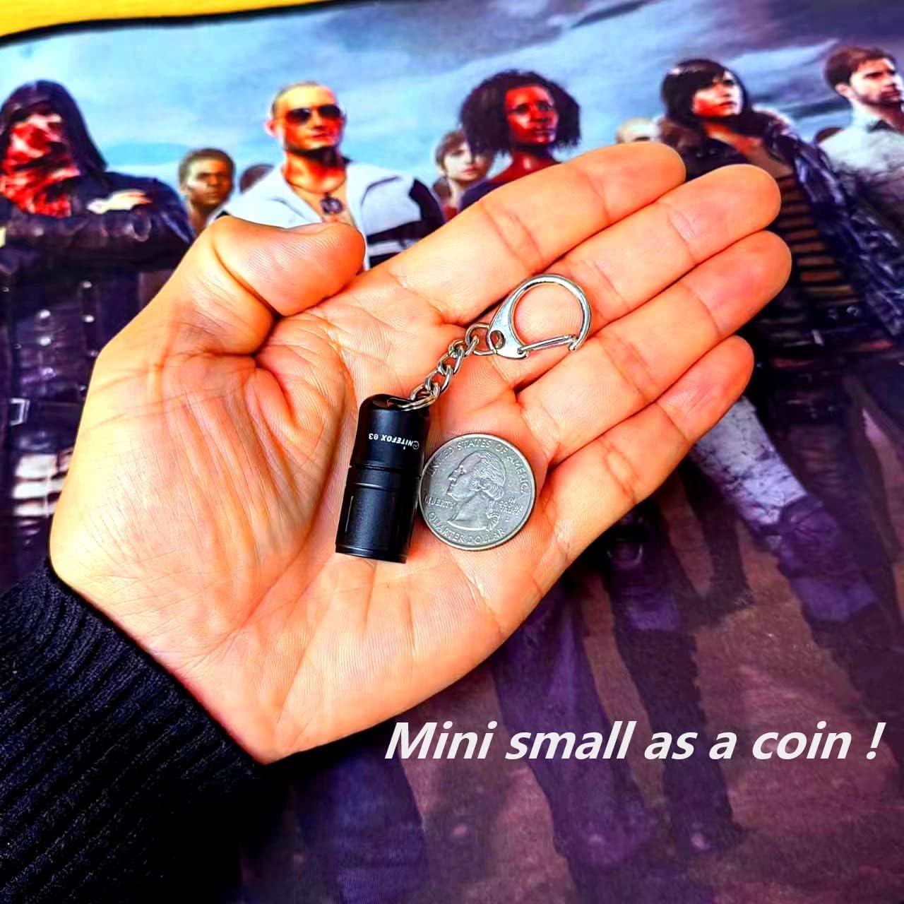 Mini Linterna de Llavero Nitefox e3 100 Lúmenes Impermeable