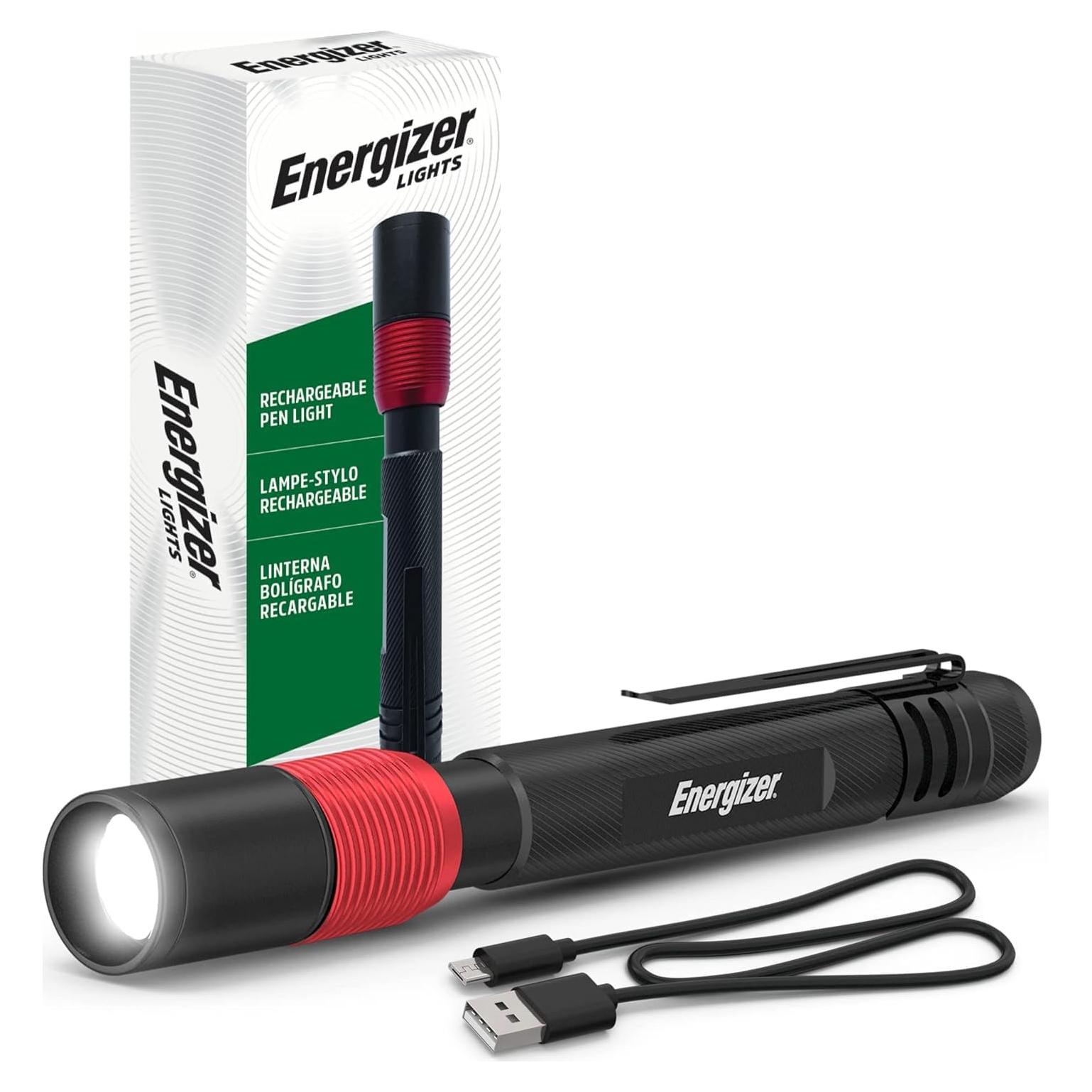 Linterna Recargable Energizer X400 LED 400 Lúmenes Resistente
