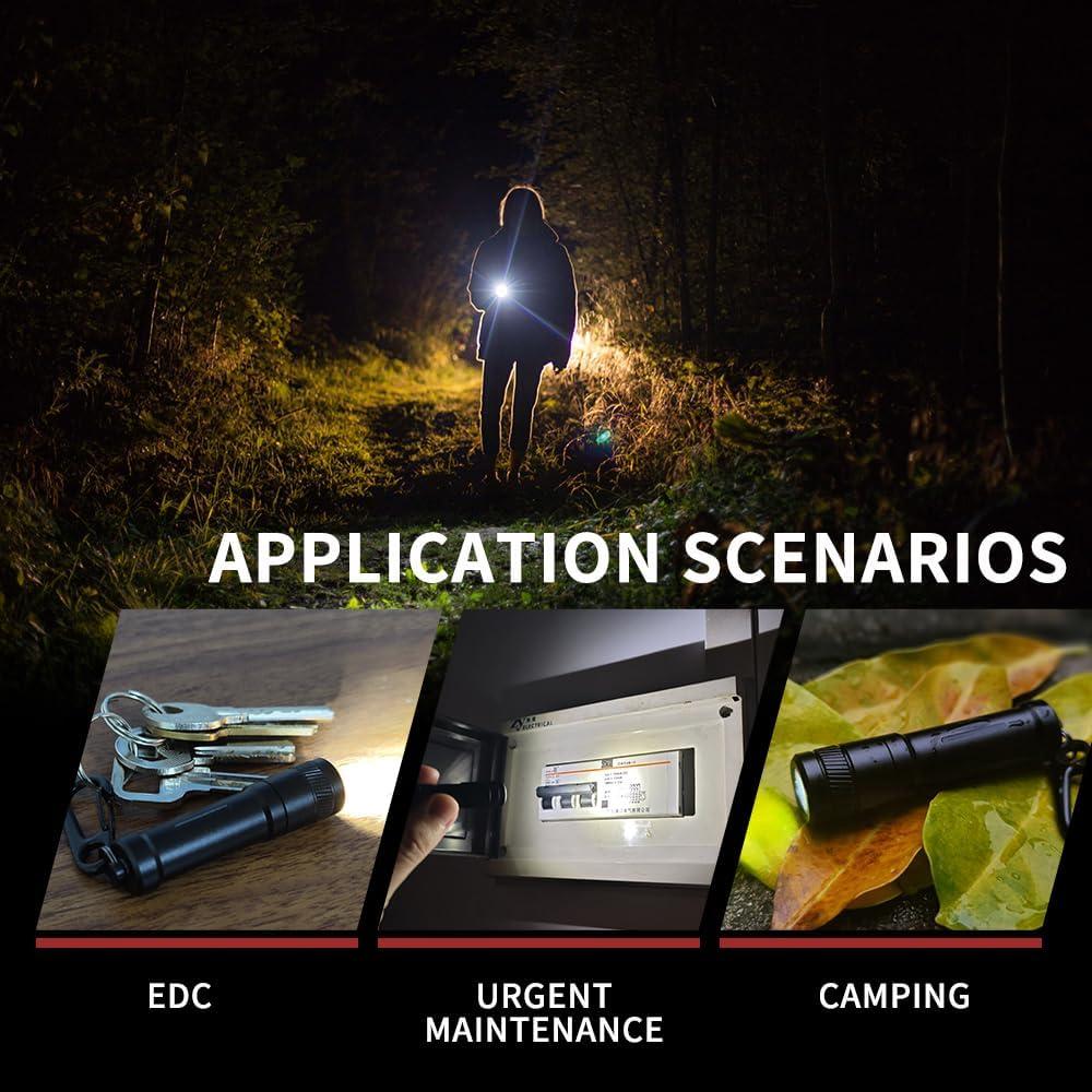 Linterna de Llavero K2 MIJOMI LED 100 Lúmenes IPX7