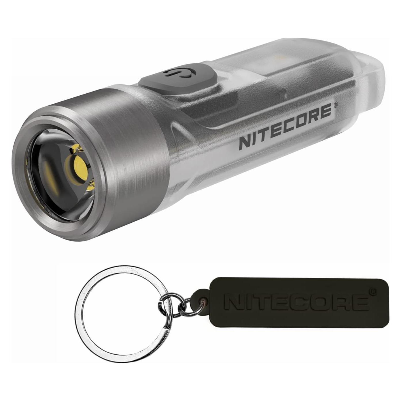 Linterna de Llavero Nitecore Tiki 300 Lúmenes Recargable USB-C