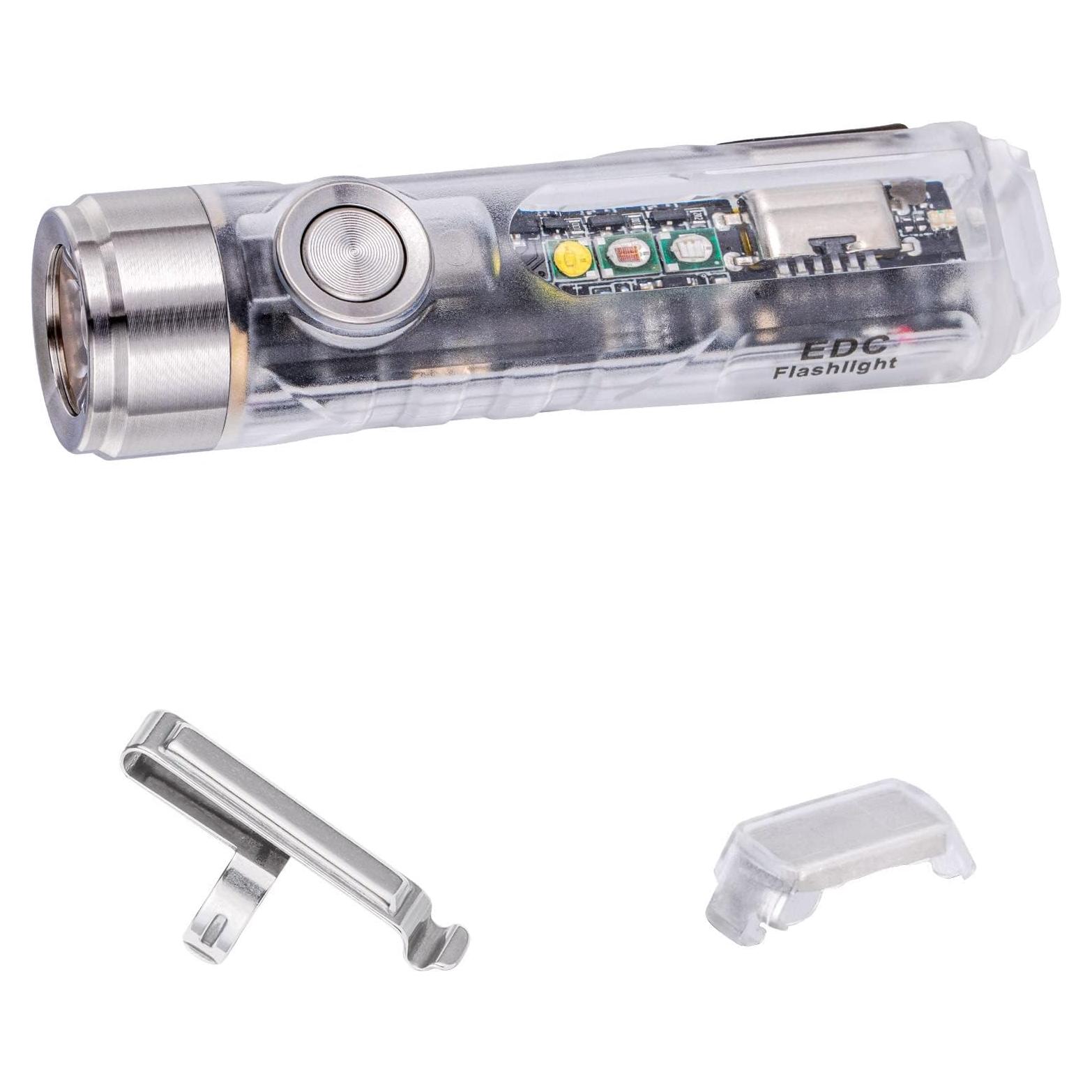 Linterna de Llave RovyVon Aurora A8 G4 Recargable USB-C 420 Lúmenes