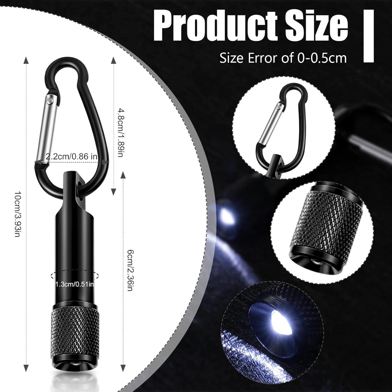 Paquete de 49 Mini Linternas LED Cunno para Camping y Senderismo