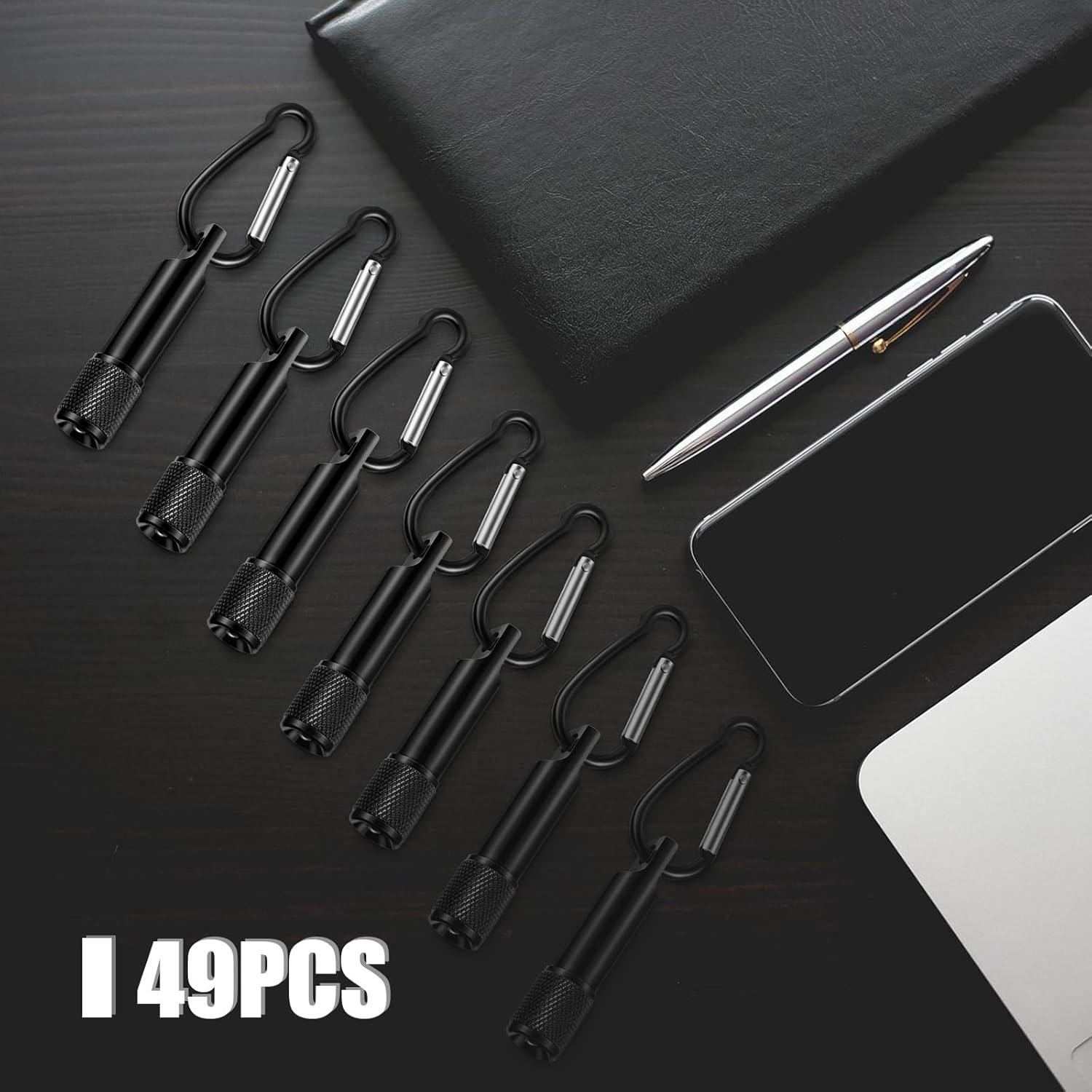 Paquete de 49 Mini Linternas LED Cunno para Camping y Senderismo