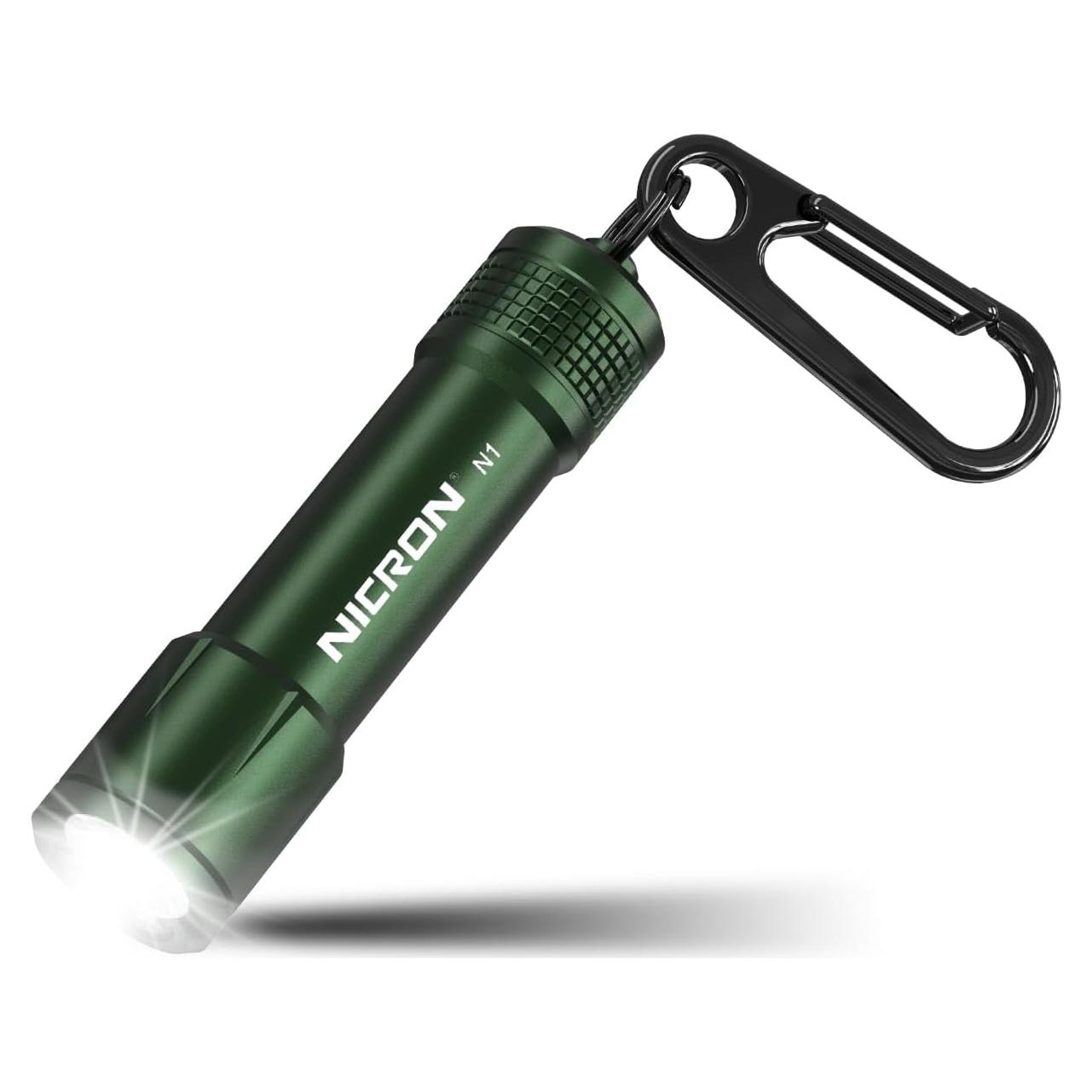 Linterna de Llave NICRON N1, 100 Lúmenes, Resistente al Agua