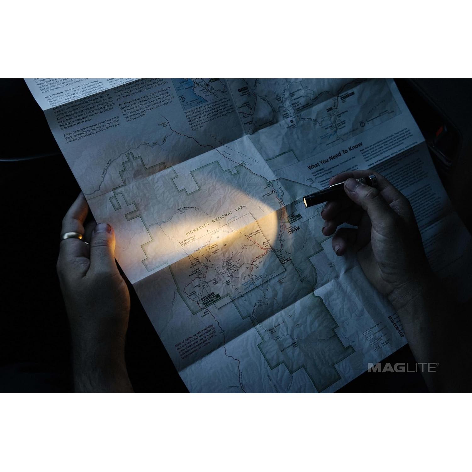 Linterna LED Maglite SJ3A016 1 Celda AAA Negra Compacta