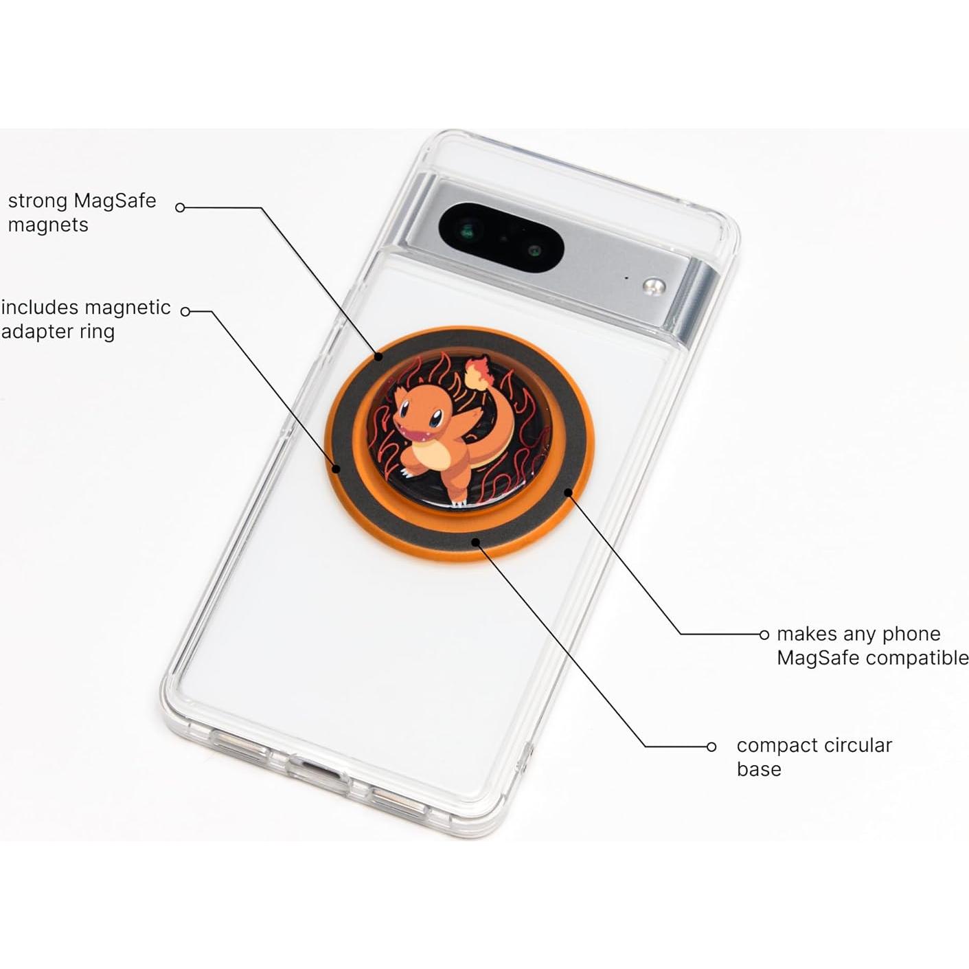 PopSockets Soporte para Teléfono MagSafe Charmander
