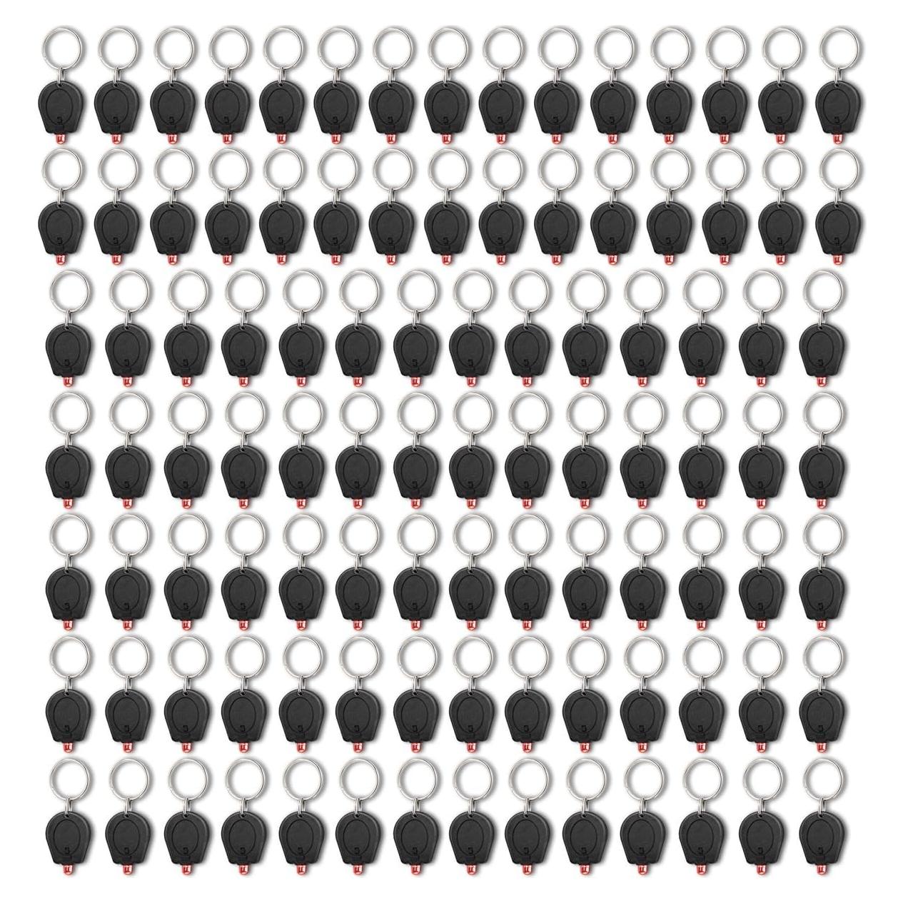 Paquete de 100 Linternas LED Rojo RaySoar para Observación Nocturna