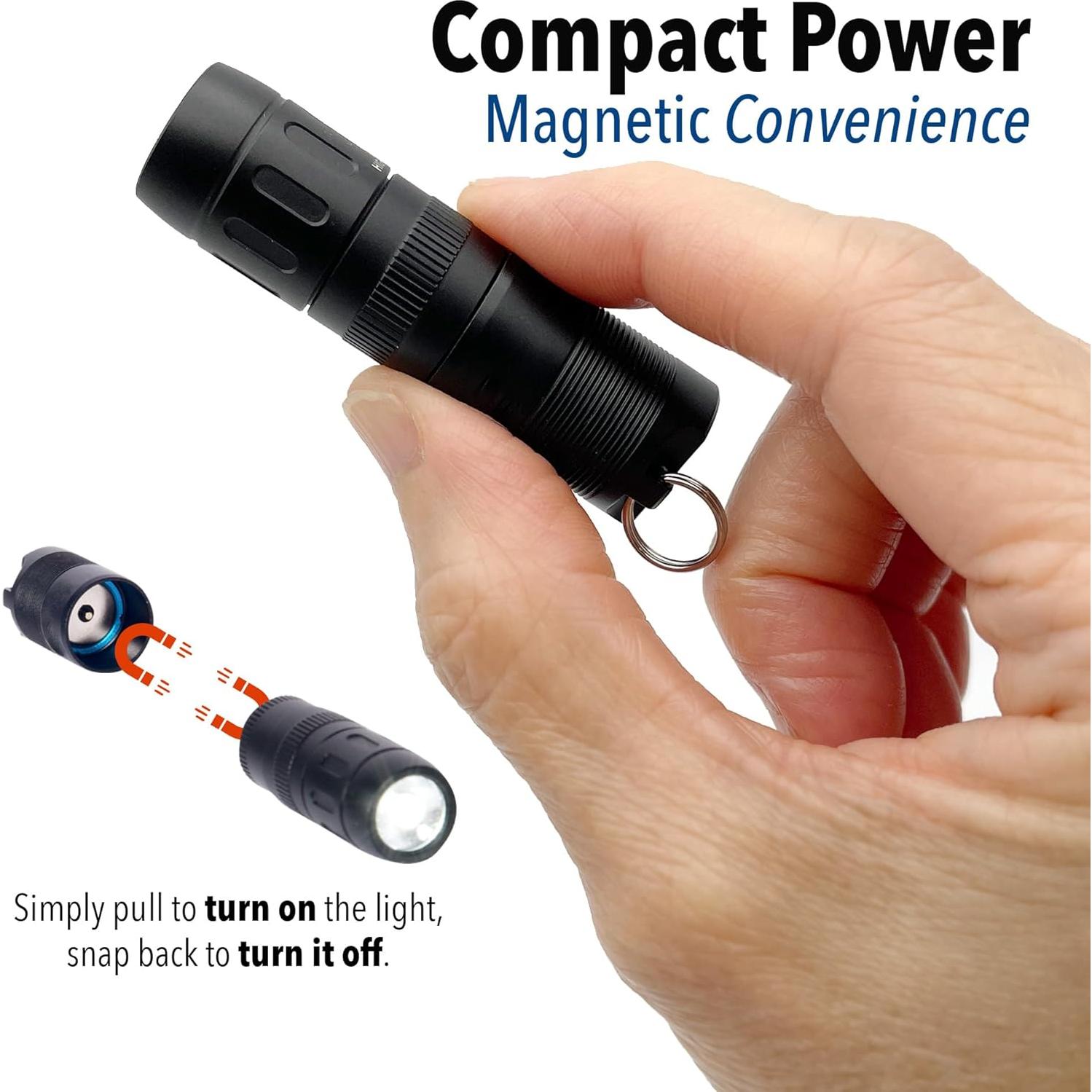 Linterna LED Mini Recargable CLT 105 Lúmenes Compacta