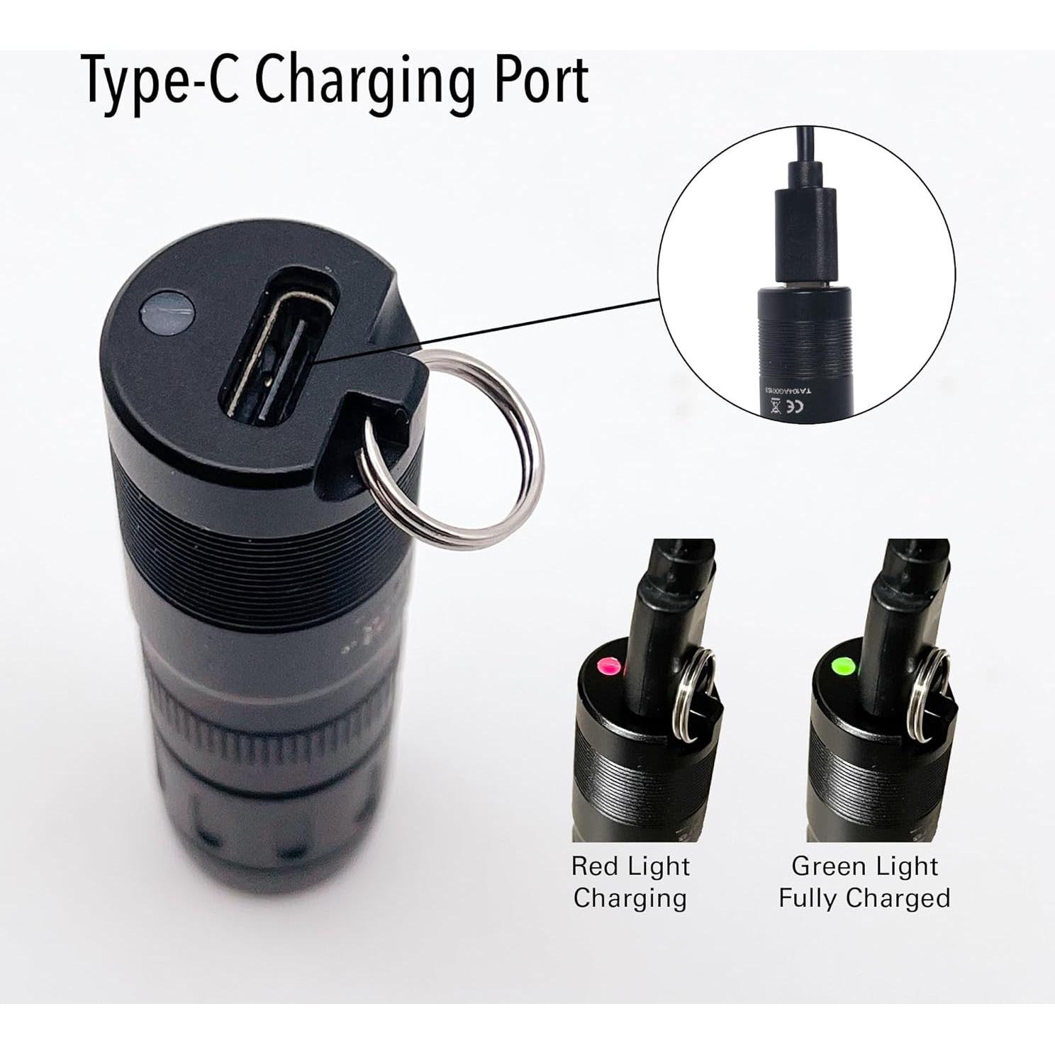 Linterna LED Mini Recargable CLT 105 Lúmenes Compacta