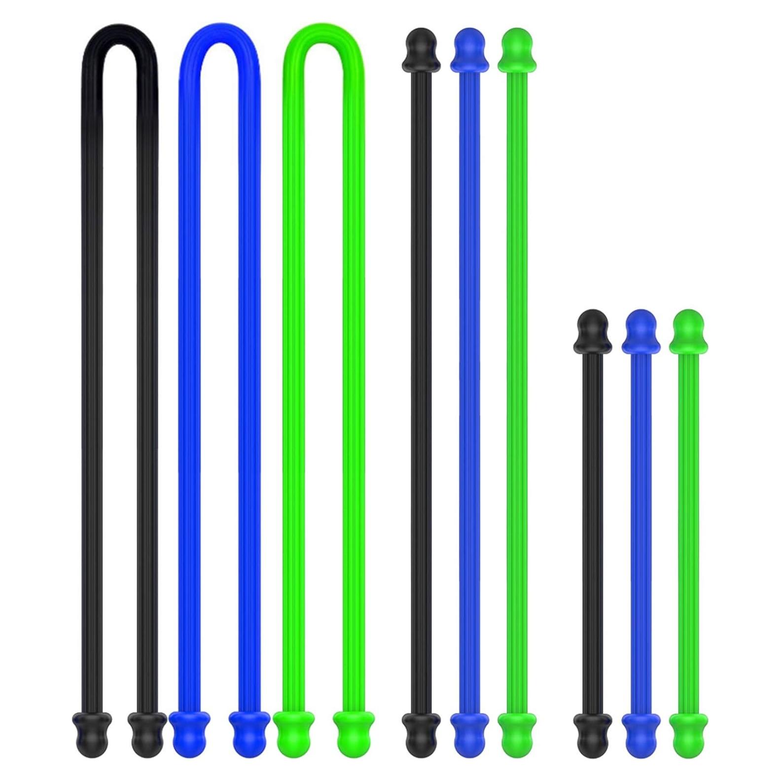 Organizador de Cables NICO SEE WONDER 9 Piezas Silicona 3 Tamaños