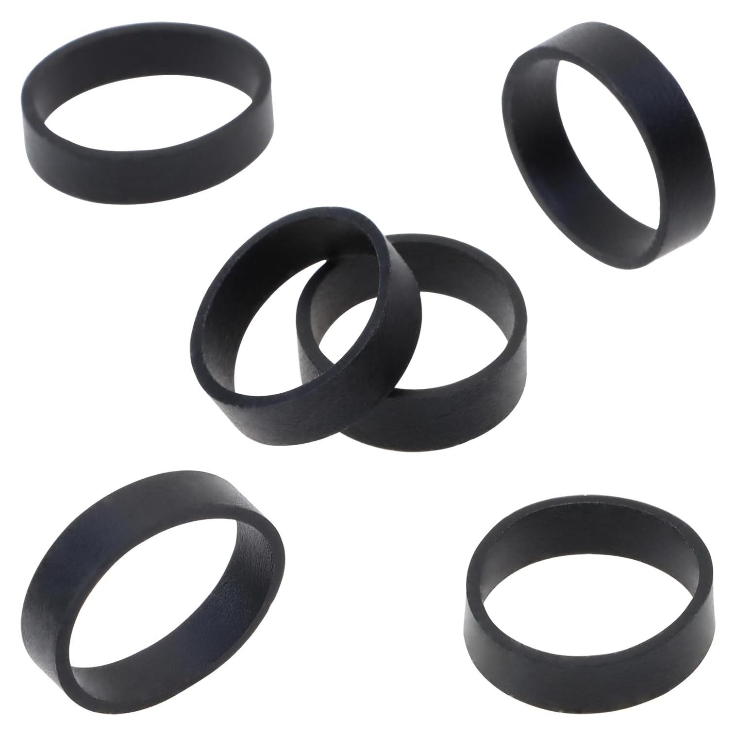 Sujetacables de Silicona ONLYKXY 100 Piezas 16x5mm Negro