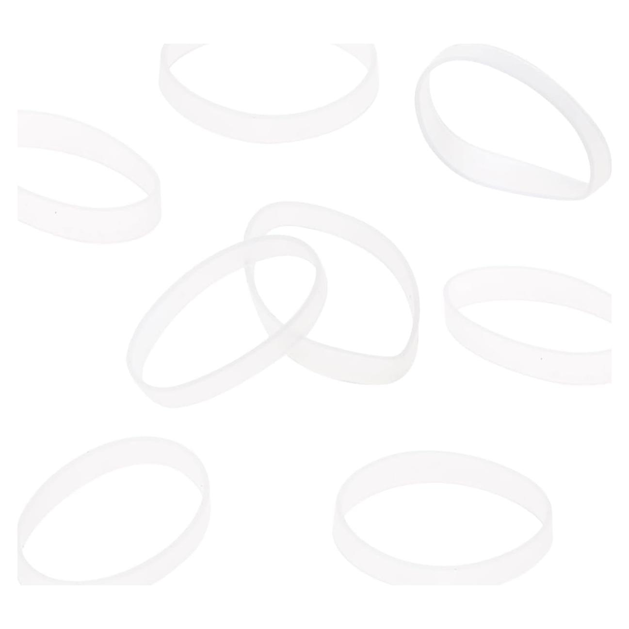 Sujetacables de Silicona ONLYKXY 100 Piezas 20 mm Transparente