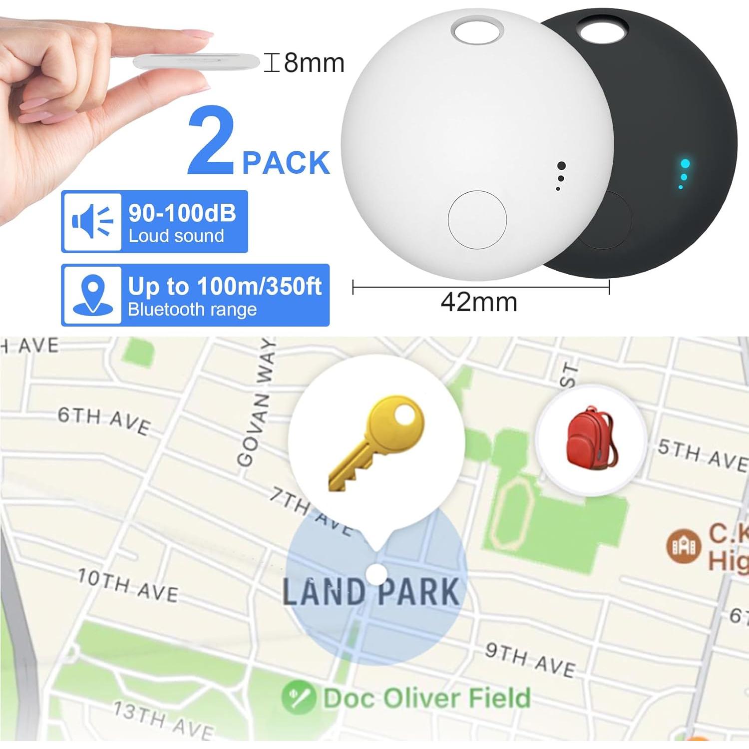 Rastreador Bluetooth para Android Fortunepro - 2 Pcs, 100m