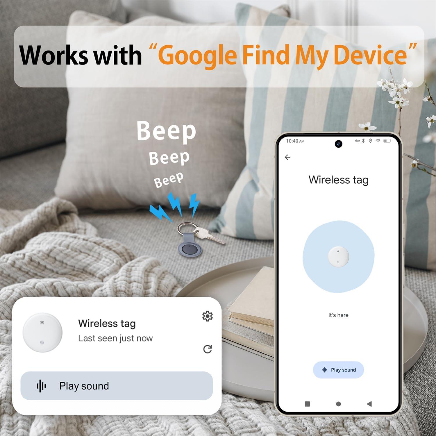 Etiquetas de Rastreo GPS Bluetooth Android Bestray HB15 - Paquete de 4