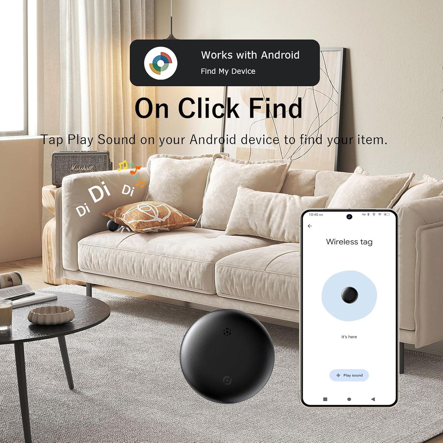 Rastreador Bluetooth SUNOLINK S10 para Android - Paquete de 2