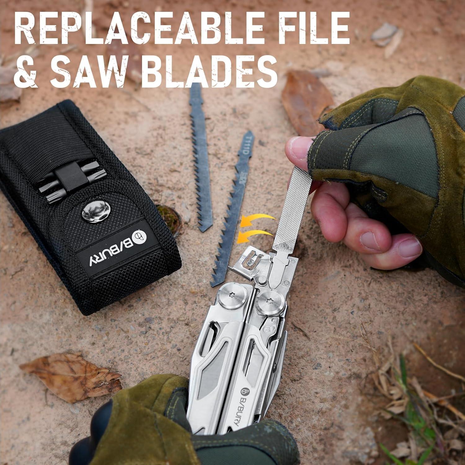 Multiherramienta BIBURY BI2045 con Pinzas y Cortadores