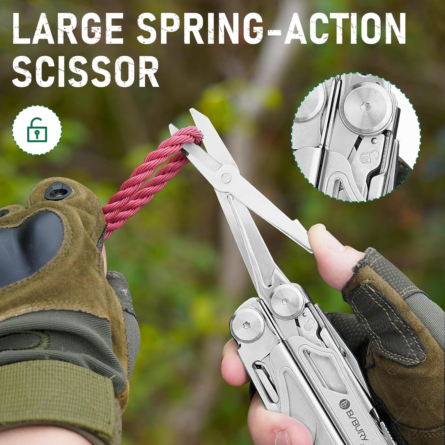 Multiherramienta BIBURY BI2045 con Pinzas y Cortadores