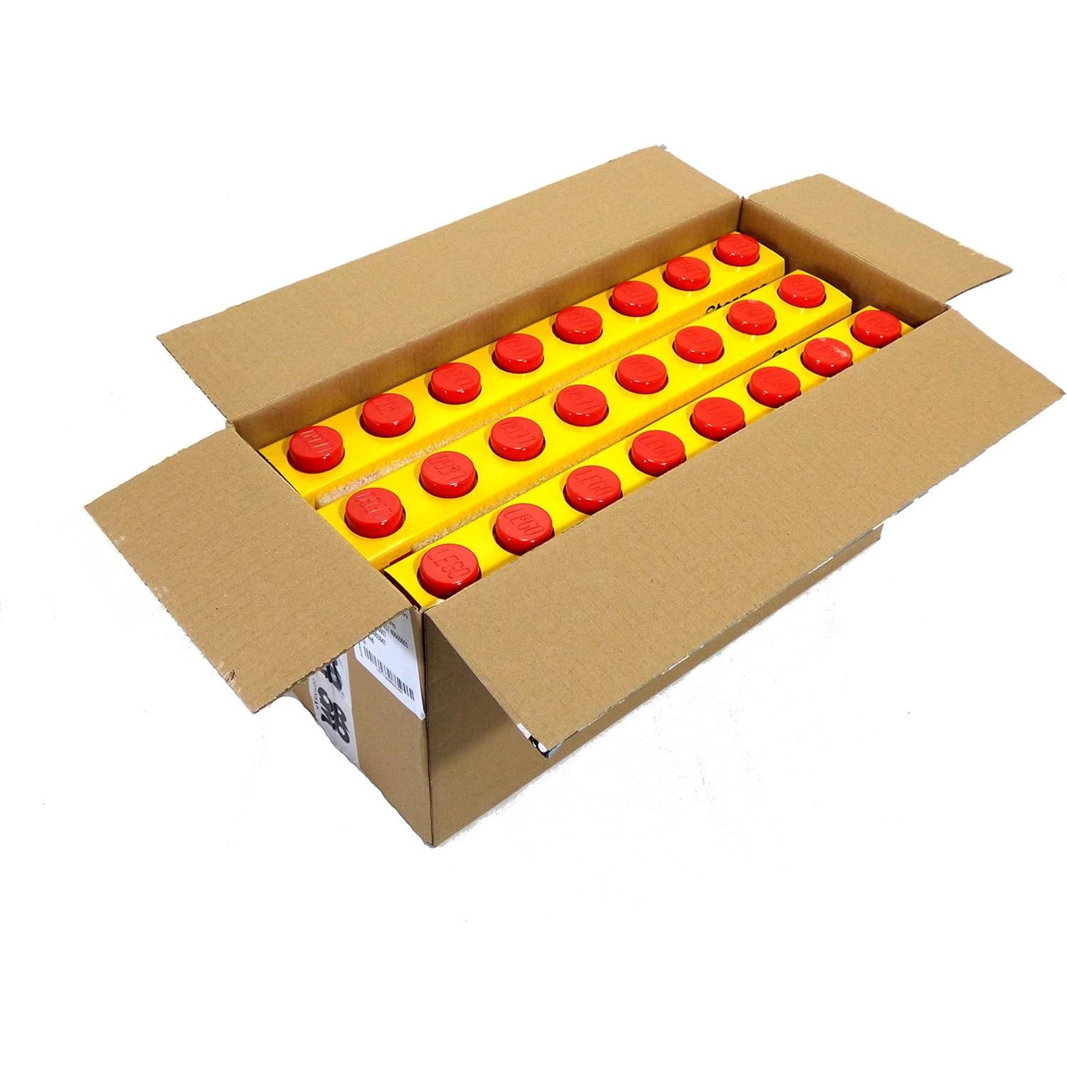 Estuche de Exhibición LEGO Rojo 3 Paquetes para 16 Minifiguras