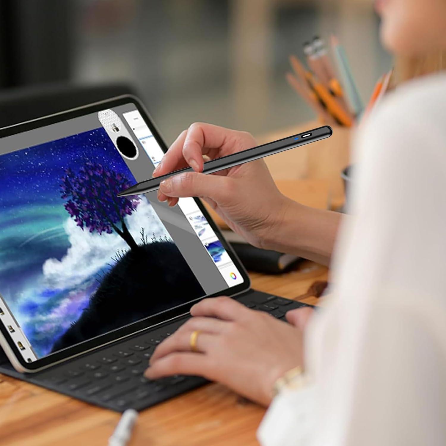 Lápiz Stylus Activo Luntak para Tabletas Android - Negro