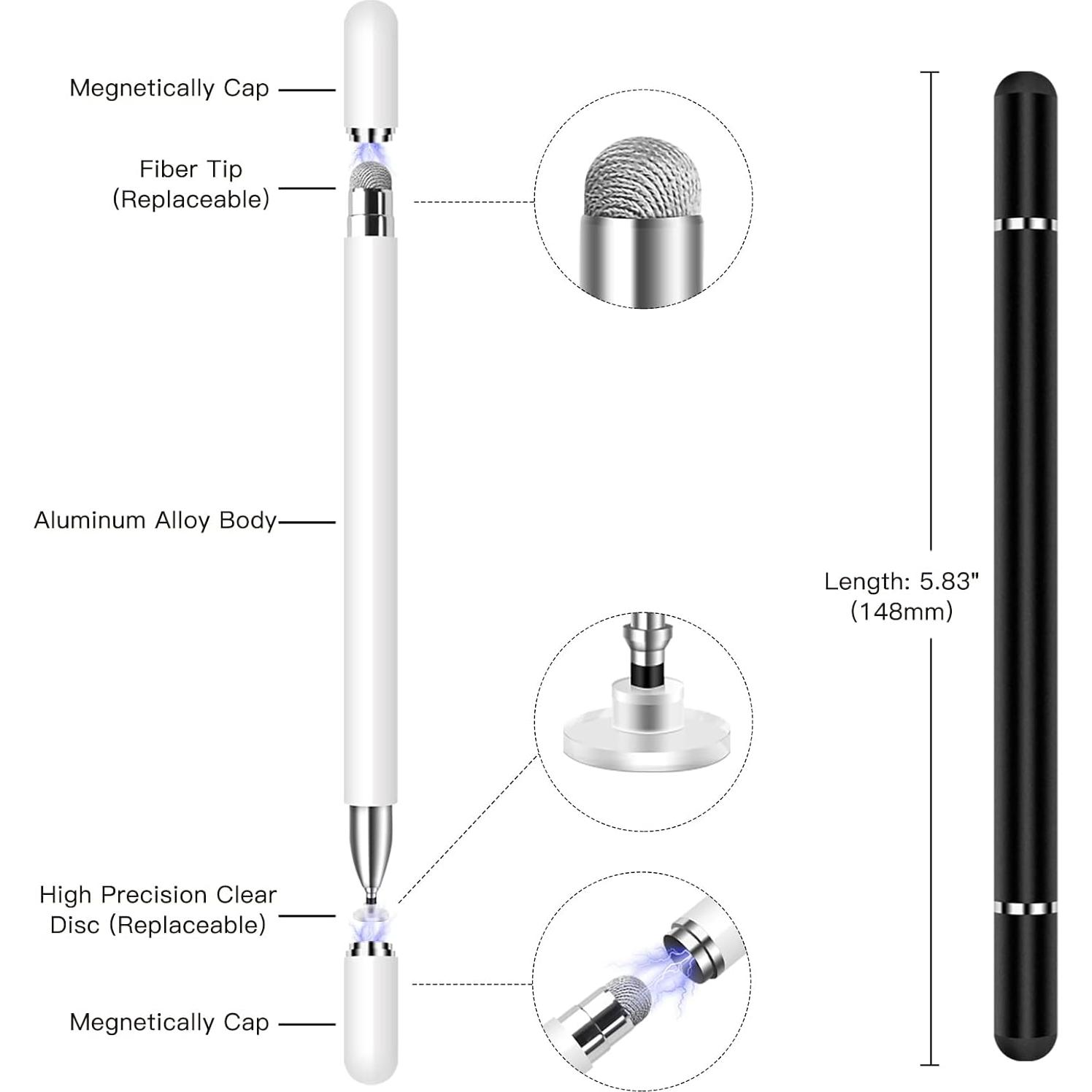 Lápiz Stylus Doble Punta STYLUSHOME para Pantallas Táctiles