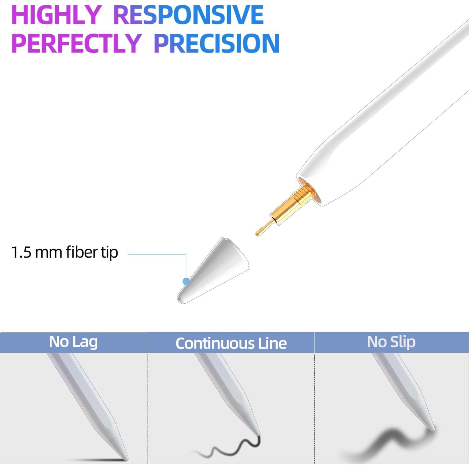 Lápiz Stylus Apple para iPad 10.2/10.9/Pro/Air 5/4/3