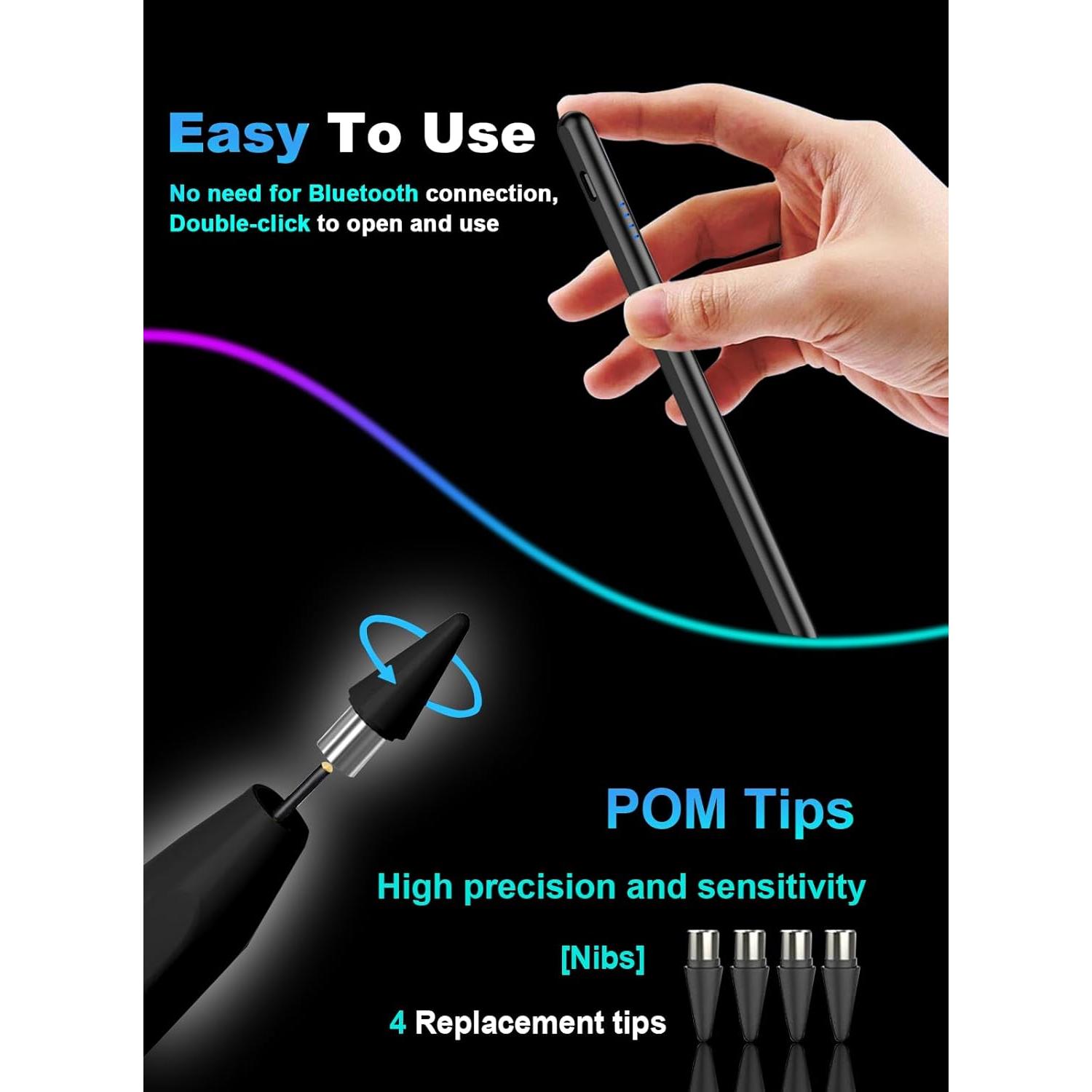 Lápiz Stylus DOGAIN A16U para Tabletas y Teléfonos Android - Negro