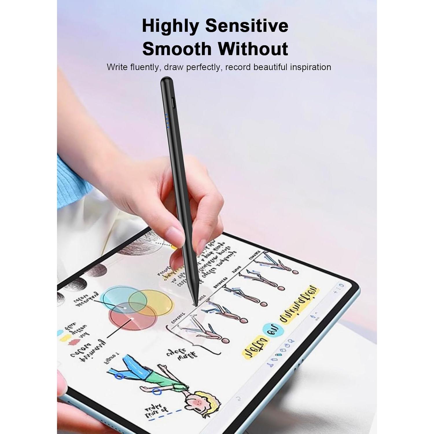 Lápiz Stylus DOGAIN A16U para Tabletas y Teléfonos Android - Negro