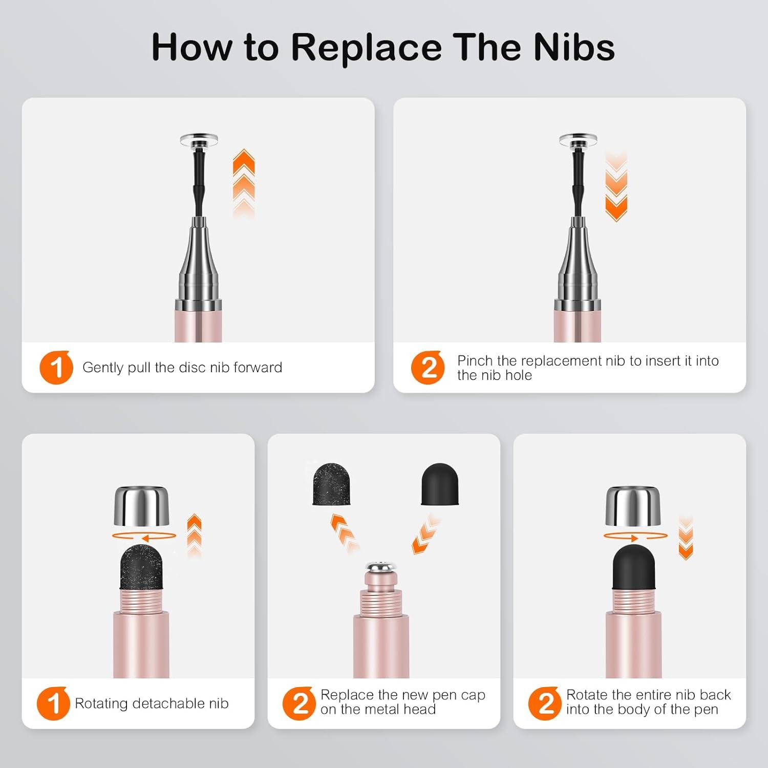 Paquete de 3 Lápices Ópticos ISVO para Pantallas Táctiles