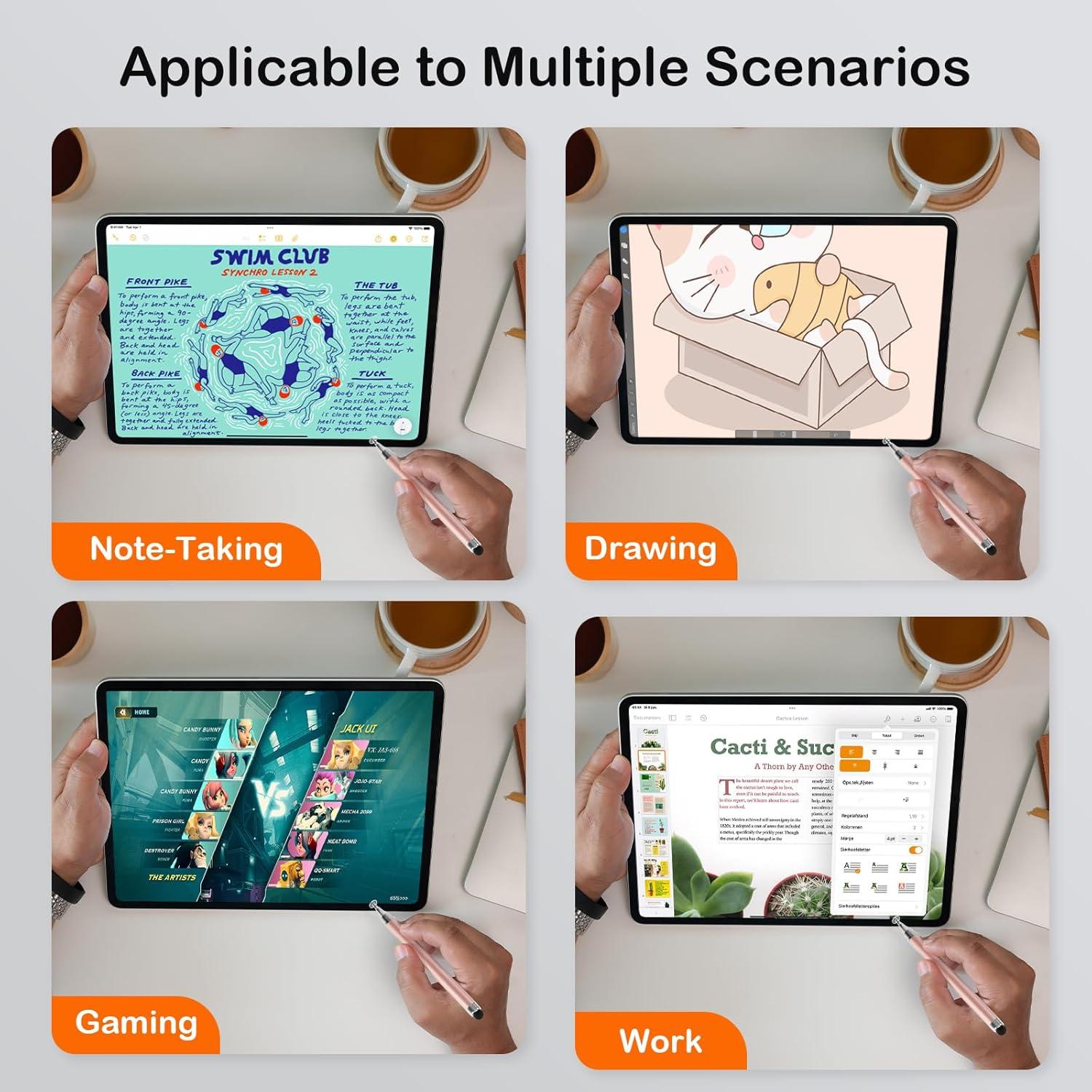 Paquete de 3 Lápices Ópticos ISVO para Pantallas Táctiles