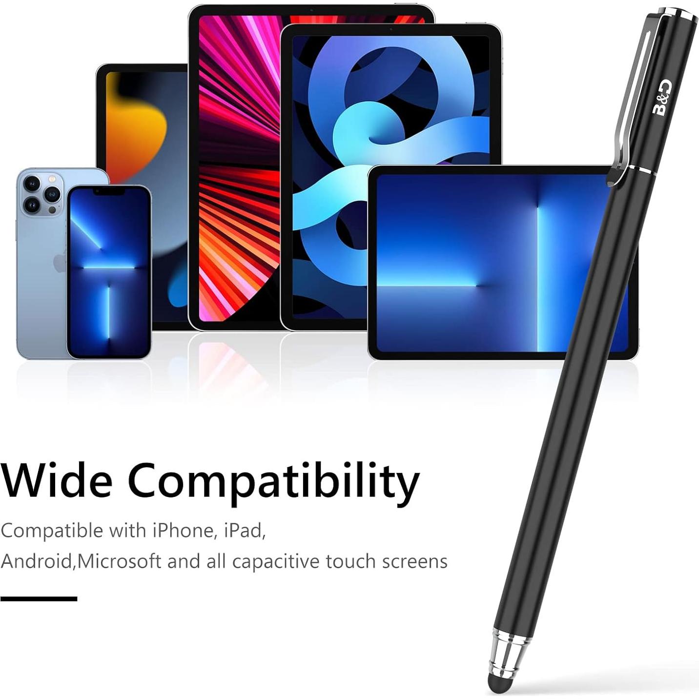 Lápiz Táctil Bargains Depot 5.5" Punta Fina 0.18" 2 Pcs