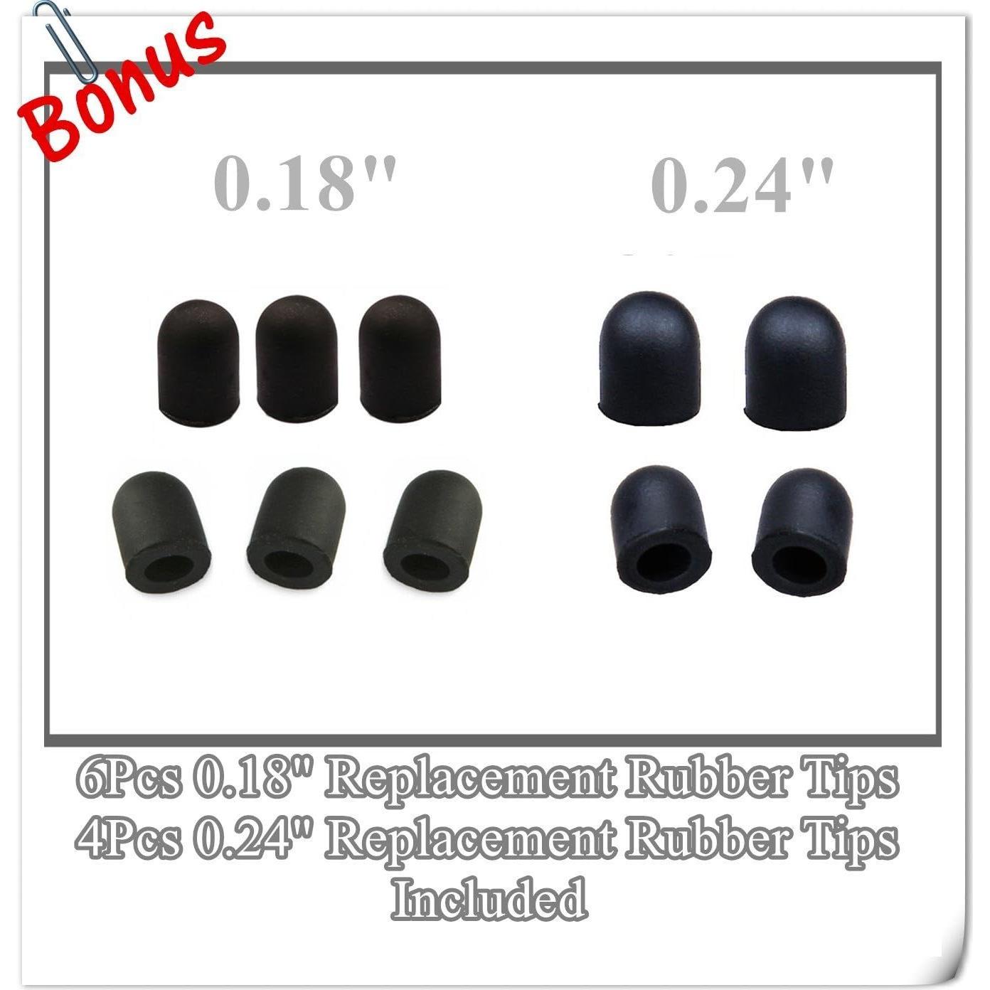 Lápiz Táctil Bargains Depot 5.5" Punta Fina 0.18" 2 Pcs