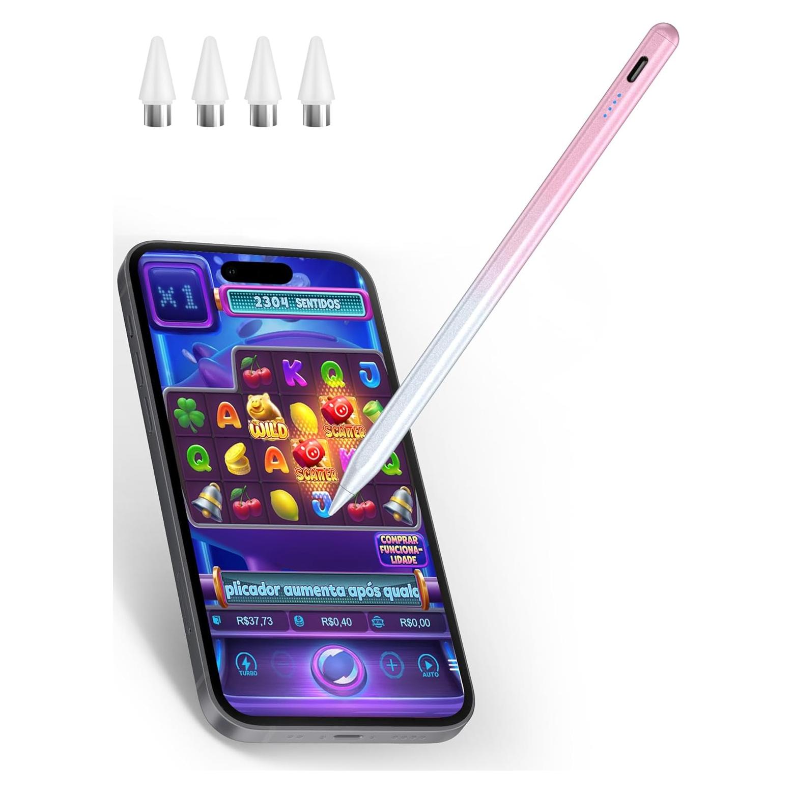 Bolígrafo Estilizador Aimery Rosa para Pantallas Táctiles