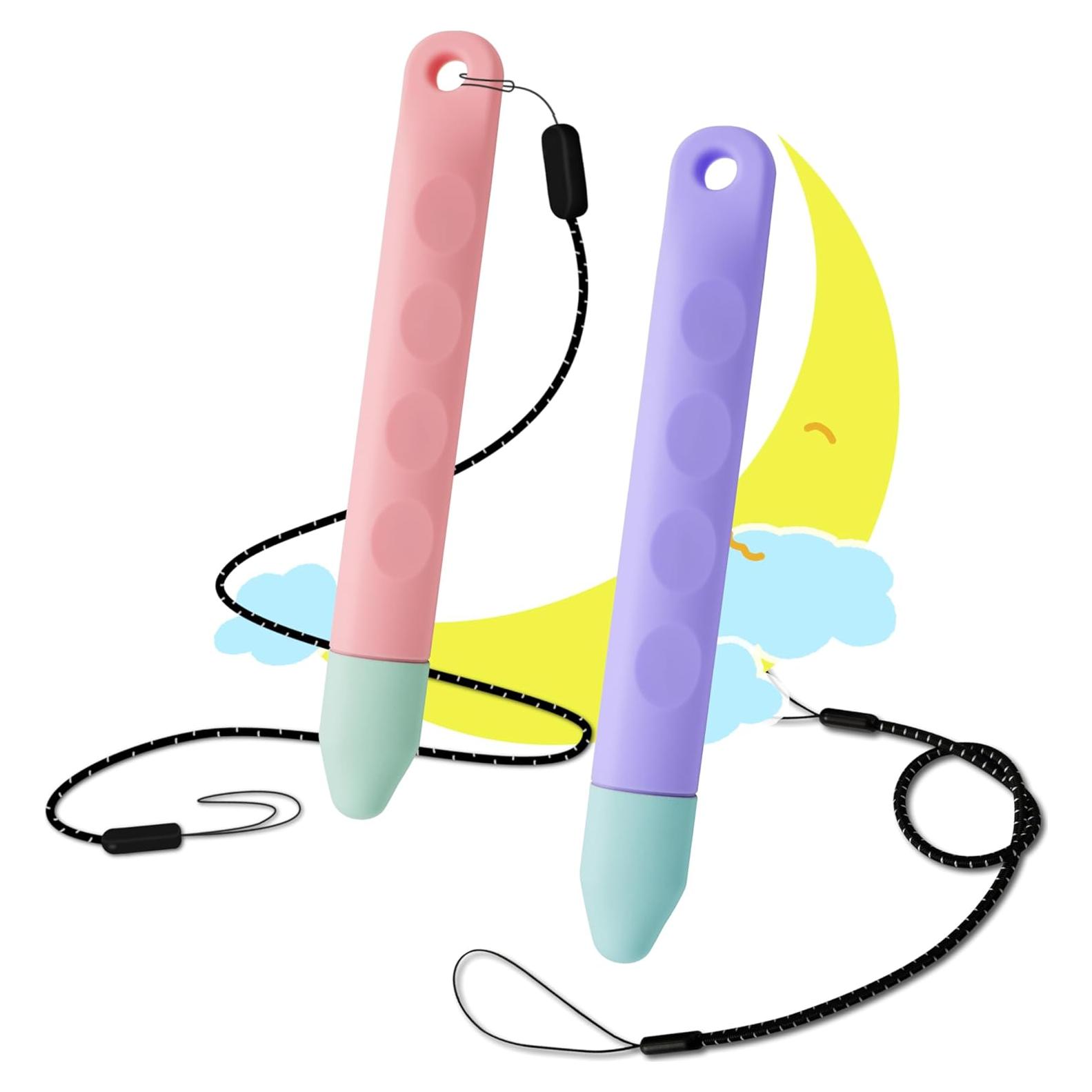 Estilógrafo RKItE para Niños - Paquete de 2 Rosados y Morados