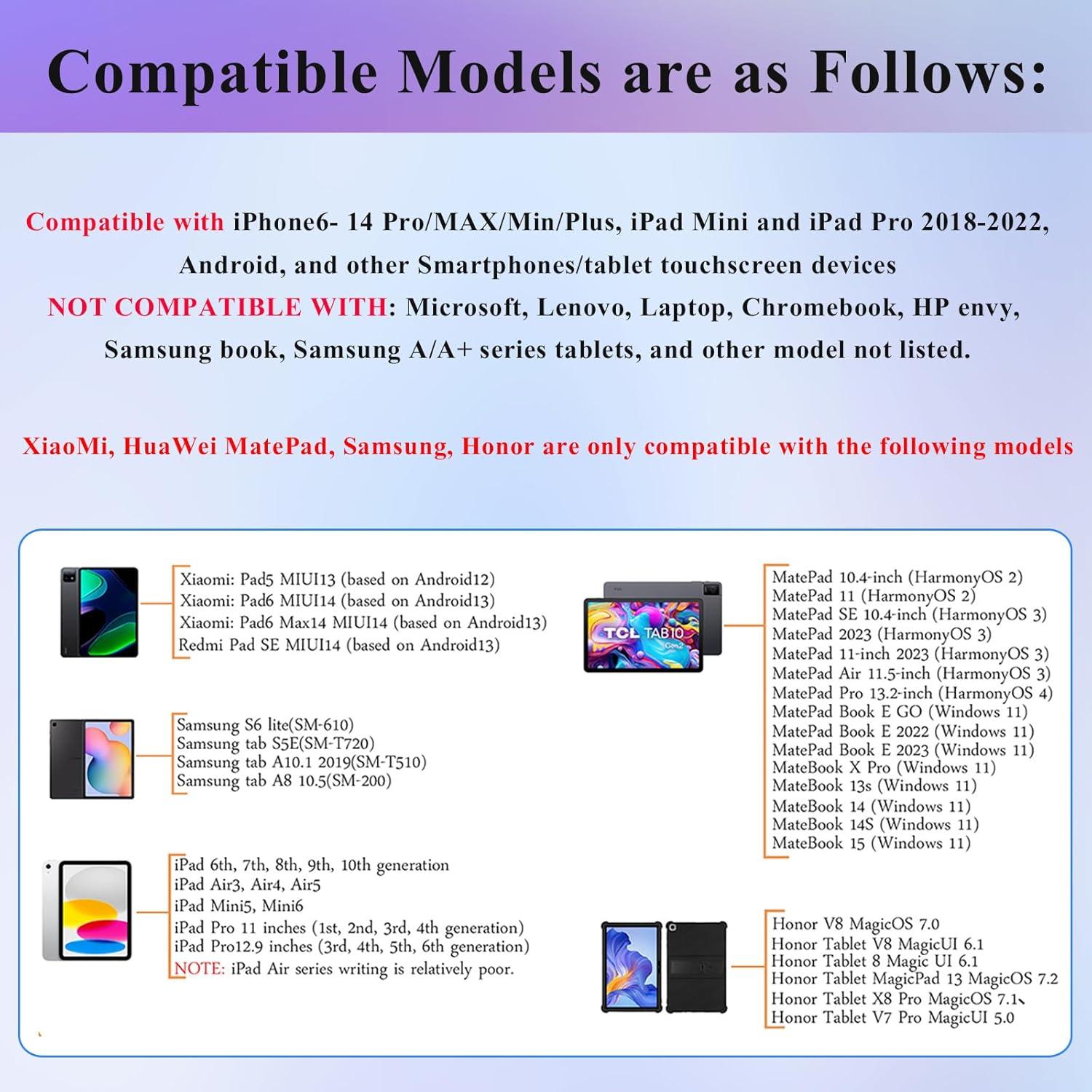 Lápiz Estilográfico CMARS Rosa para Pantallas Táctiles