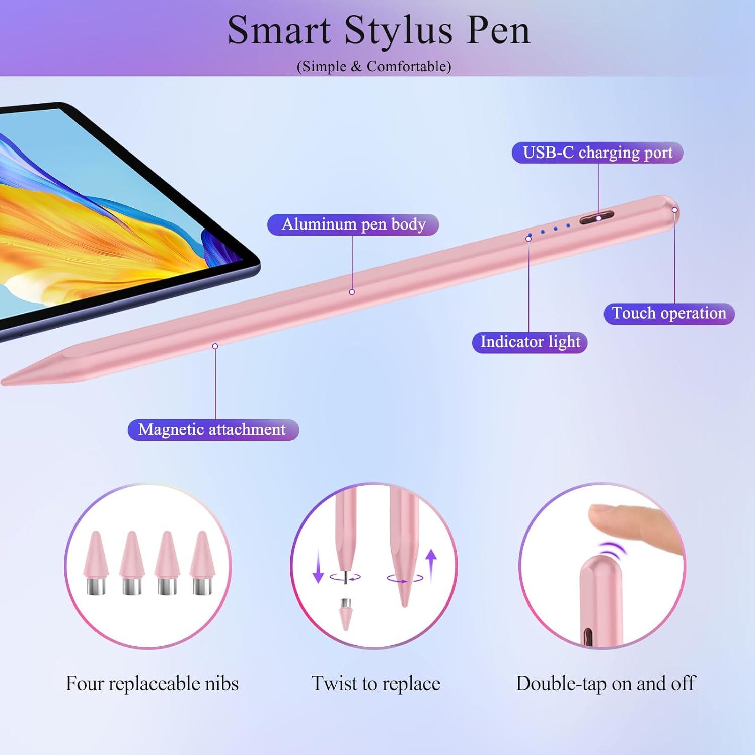 Lápiz Estilográfico CMARS Rosa para Pantallas Táctiles