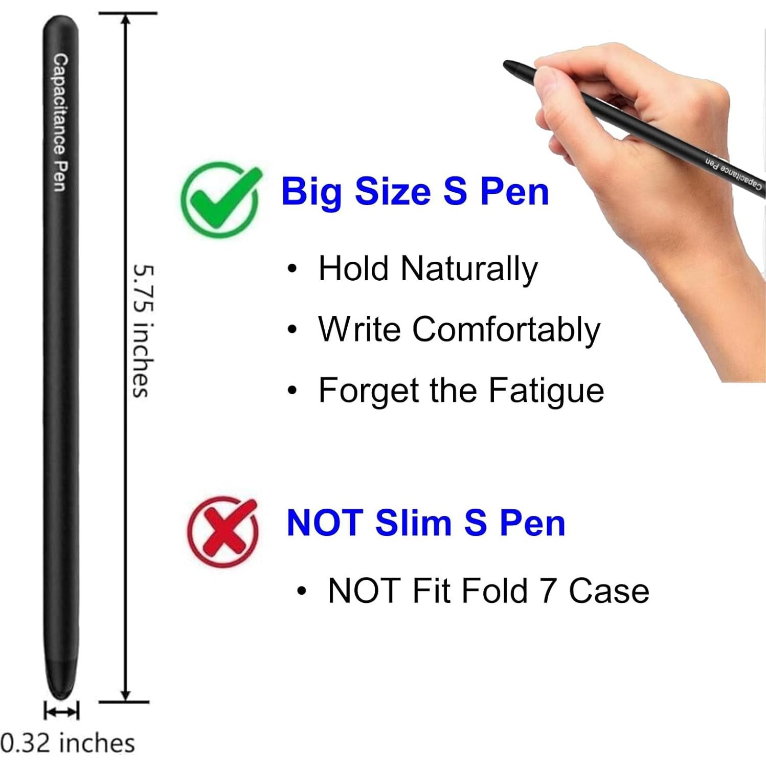 Lápiz Óptico Qenw para Galaxy Z Fold 7 y Tabletas AMZ Fire