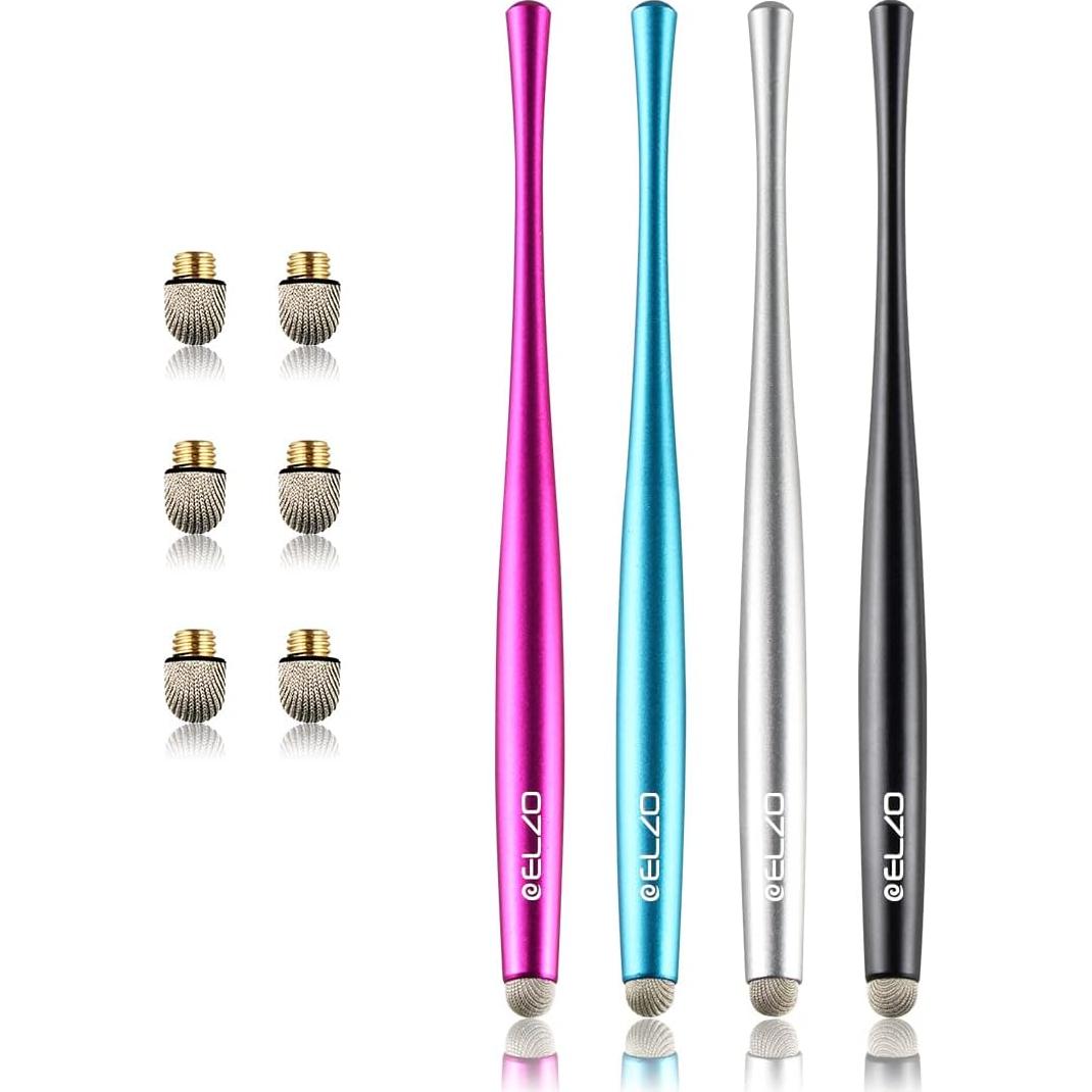 Lápiz Táctil Capacitivo ELZO Premium 4 Pcs Universal 3mm