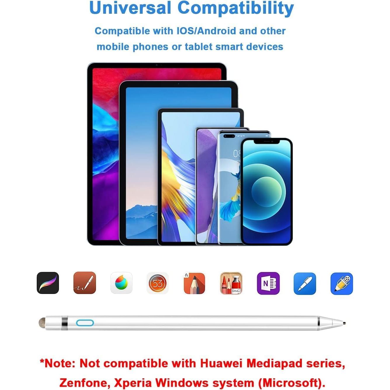 Bolígrafo Stylus DOGAIN para Pantalla Táctil 1.5mm Blanco