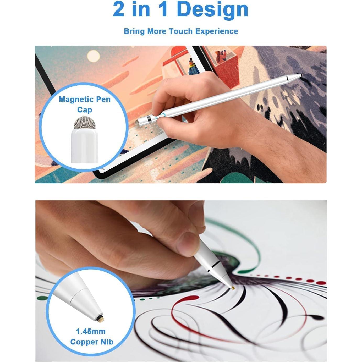 Bolígrafo Stylus DOGAIN para Pantalla Táctil 1.5mm Blanco