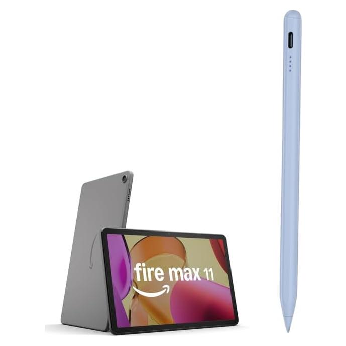 Lápiz Estilográfico Rgar Azul Compatible con Tabletas Fire