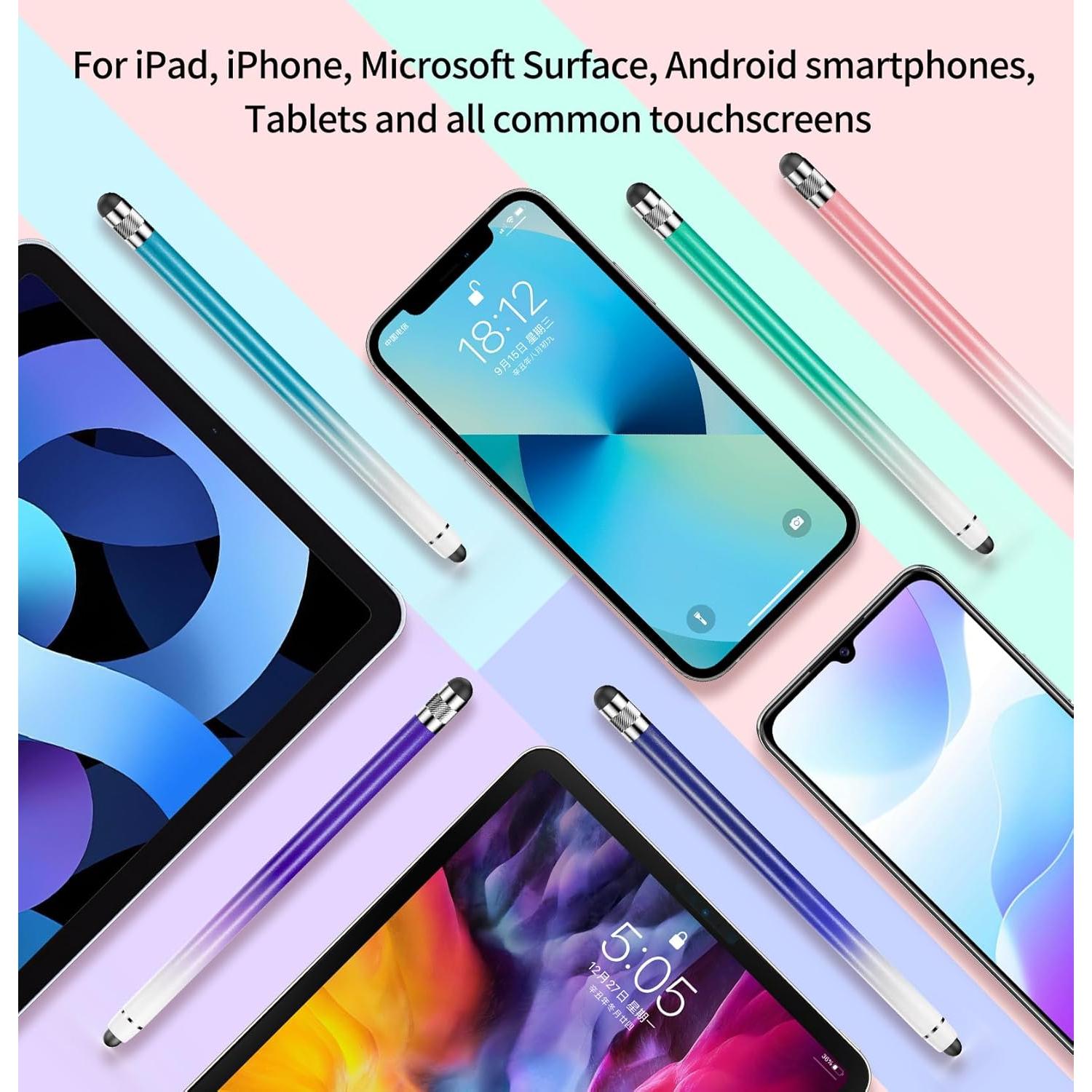 Paquete de 5 lápices stylus Wetpuorek para pantallas táctiles