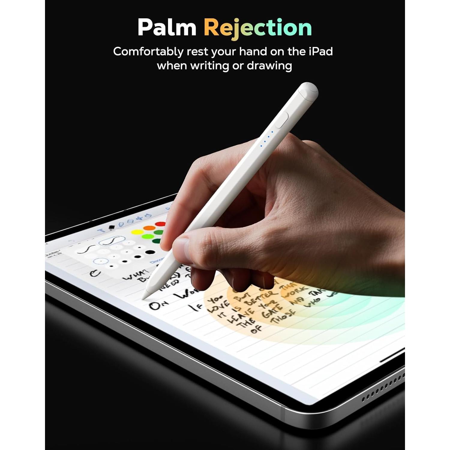 Lápiz Estilográfico MoKo para iPad A16 11" 10ª Gen Carga Rápida