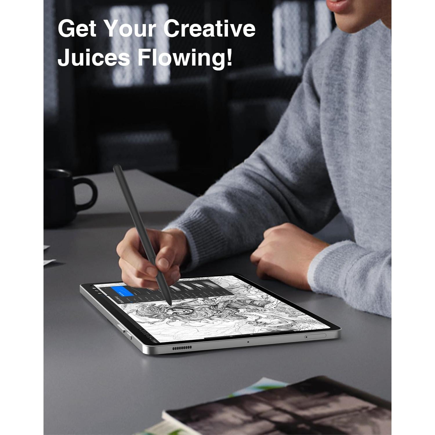 S Pen TiMOVO para Samsung Galaxy Tab S10 FE/S9 FE - Borrador, 5 Puntas