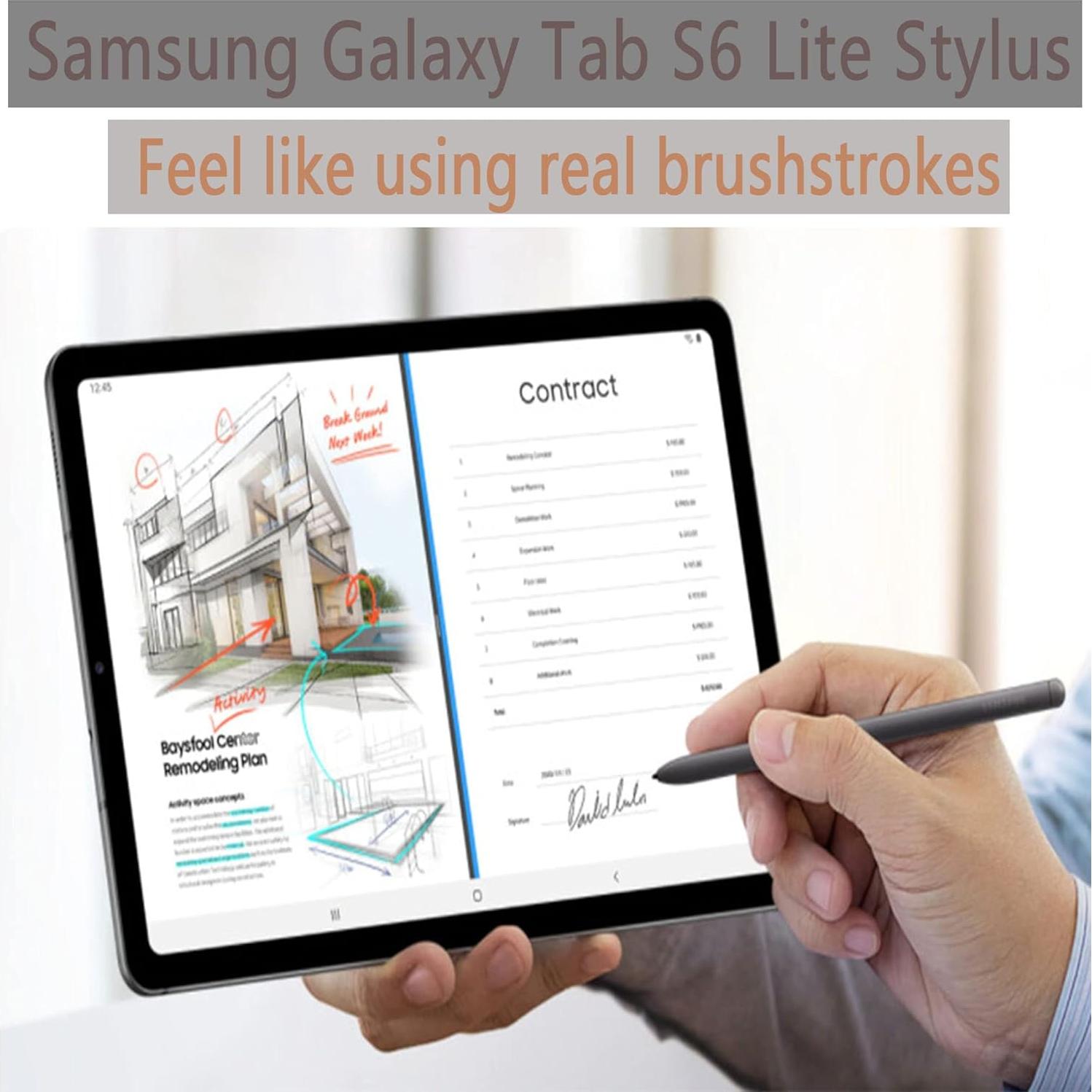 Lápiz óptico reemplazo CaoXiong para Galaxy Tab S6 Lite - Negro