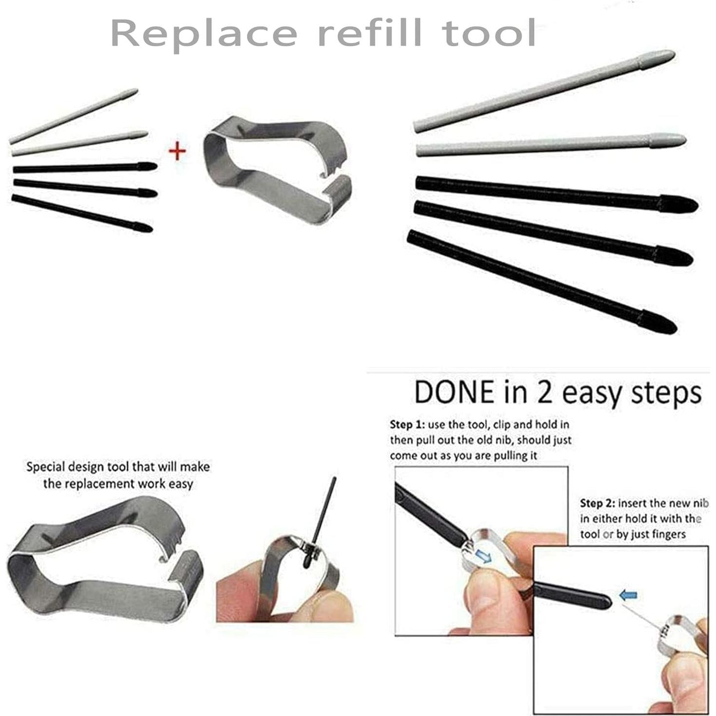 Lápiz óptico reemplazo CaoXiong para Galaxy Tab S6 Lite - Negro