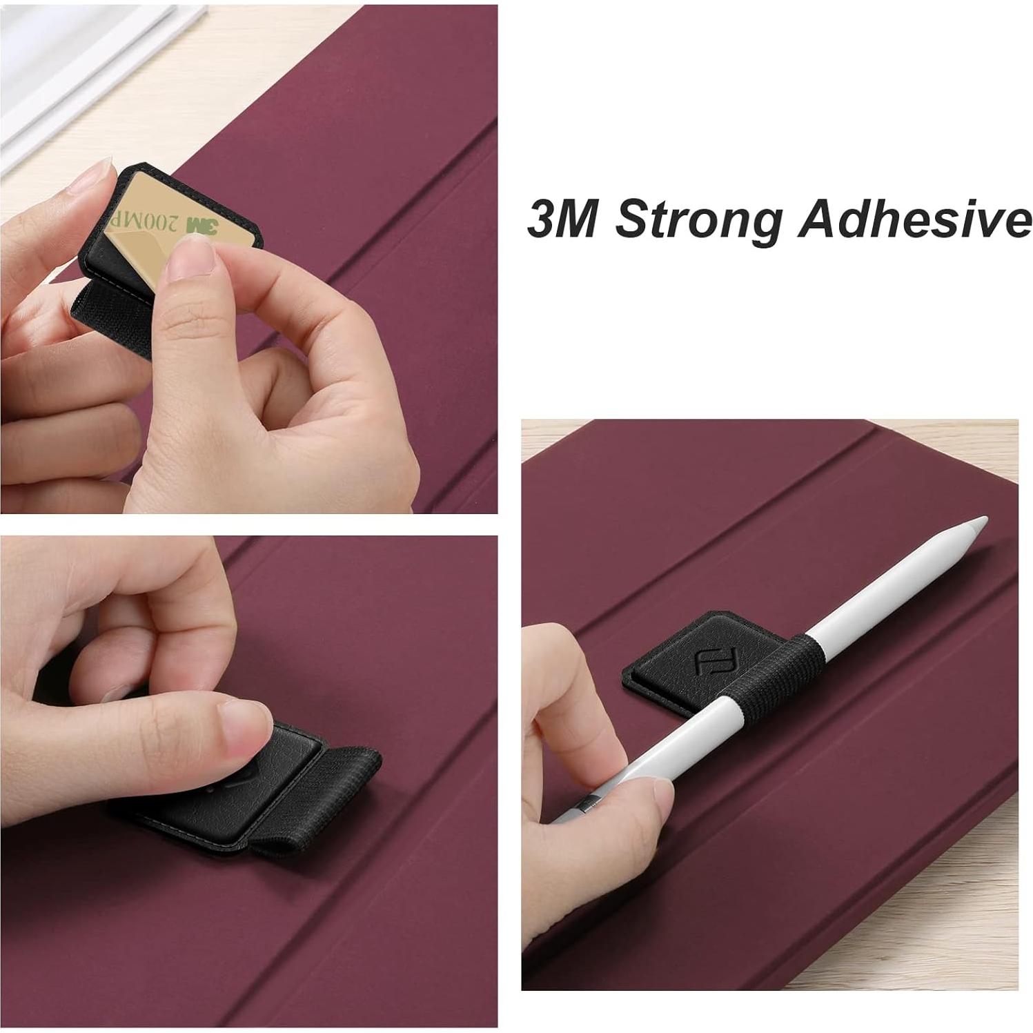 Soporte Adhesivo para Lápiz Fintie - 4 Pack Negro