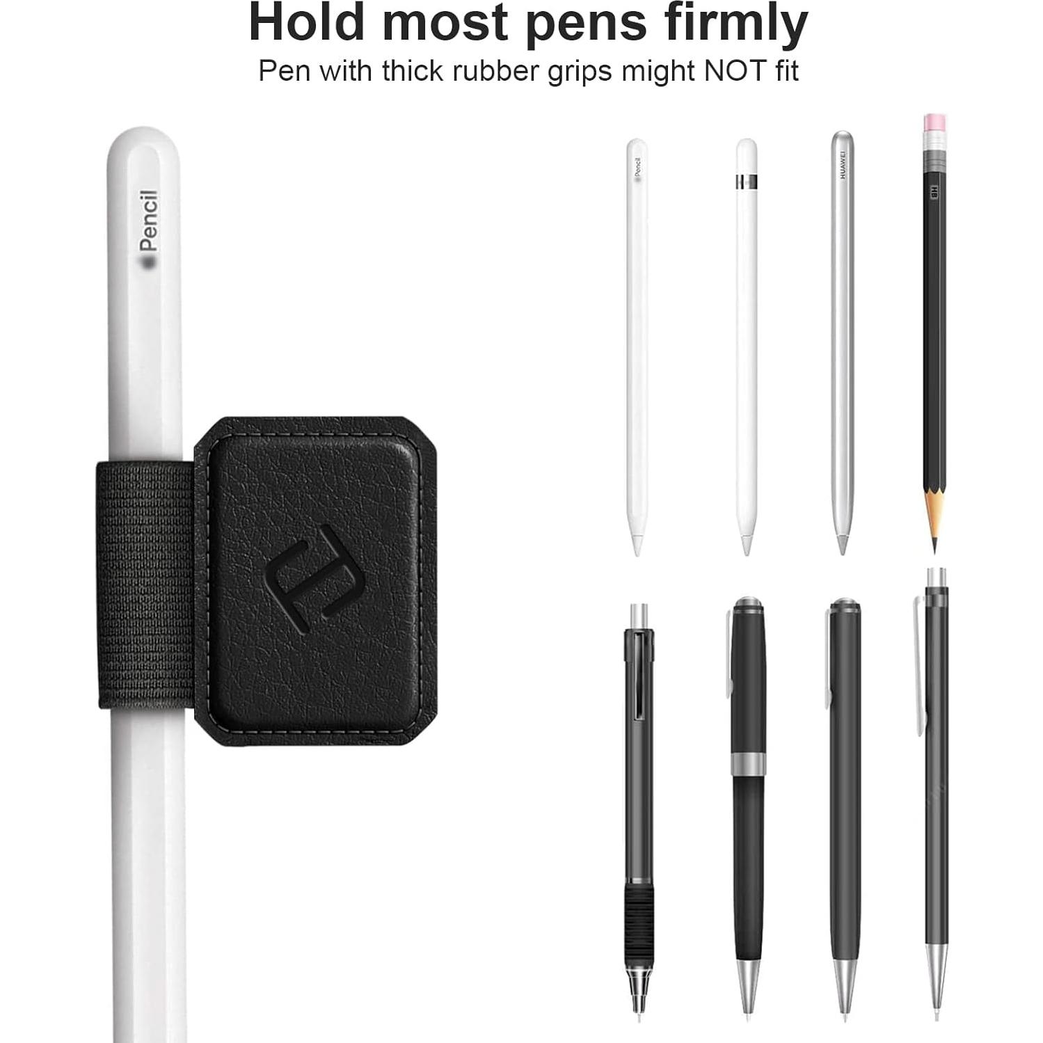 Soporte Adhesivo para Lápiz Fintie - 4 Pack Negro