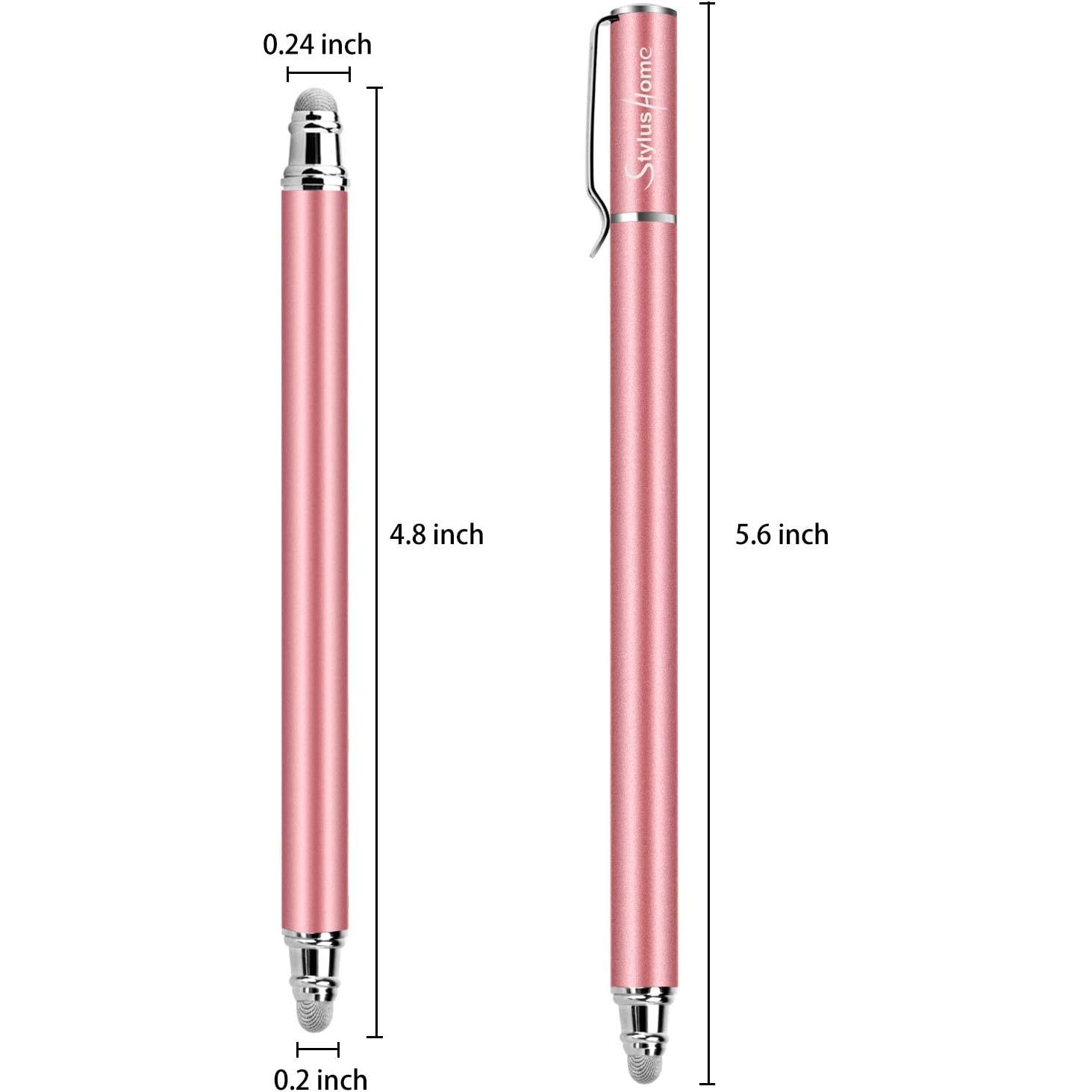 StylusHome Estilógrafo Táctil 2 en 1 con 12 Puntas Reemplazables